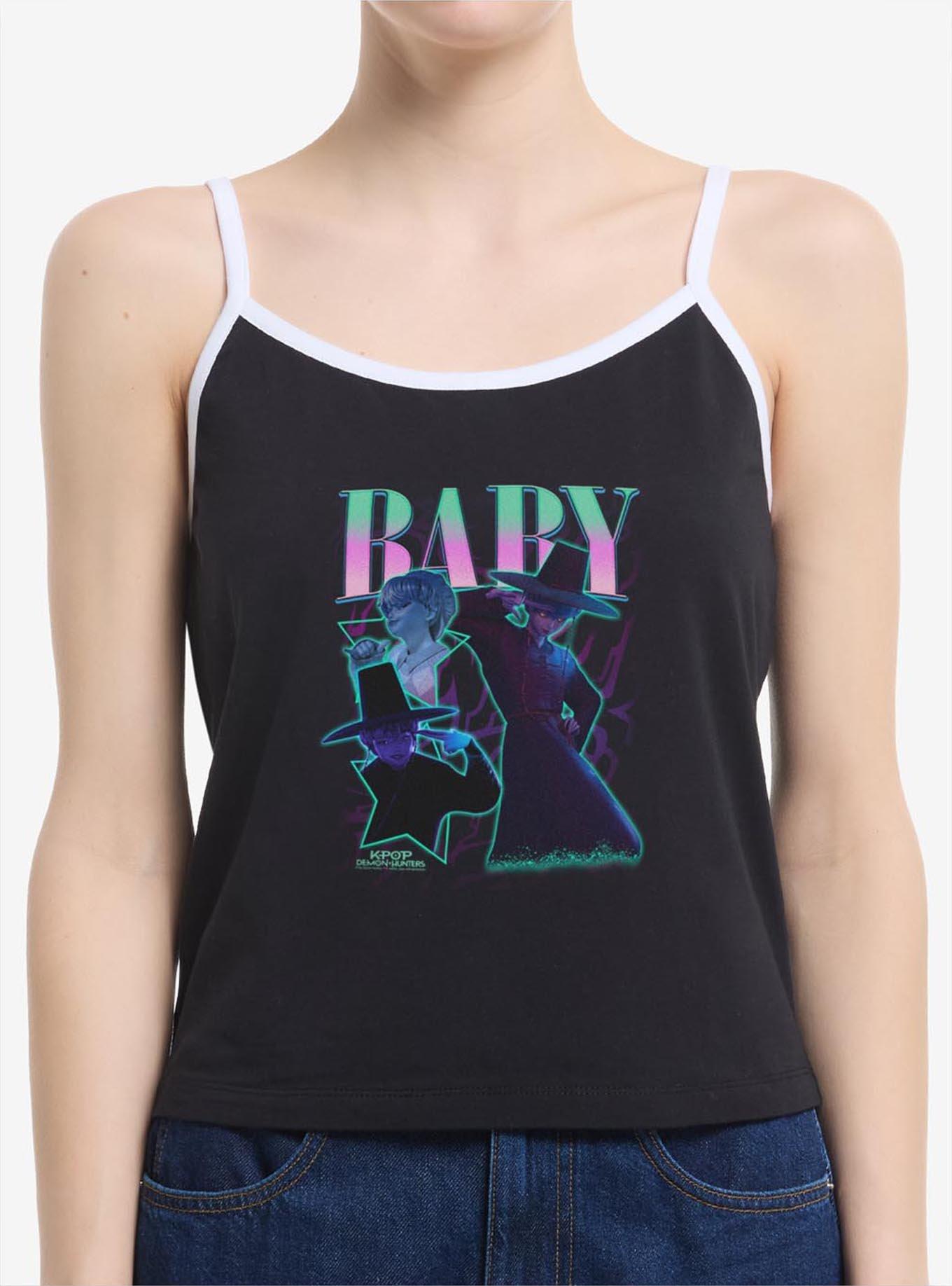 KPop Demon Hunters Saja Boys Y2K Baby Womens Cami, , hi-res