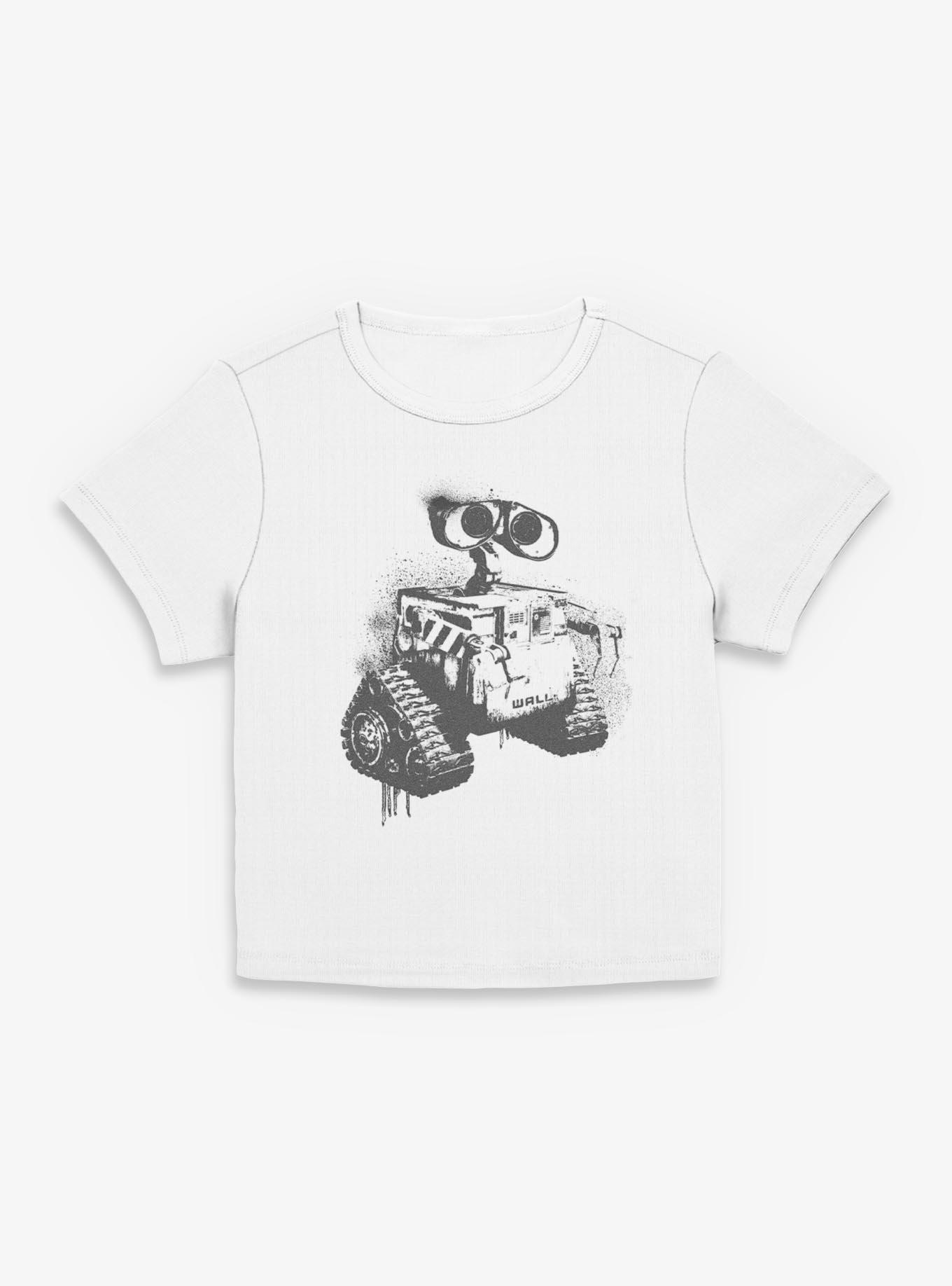 Disney Pixar WALL-E Stencil Womens Baby T-Shirt, , hi-res