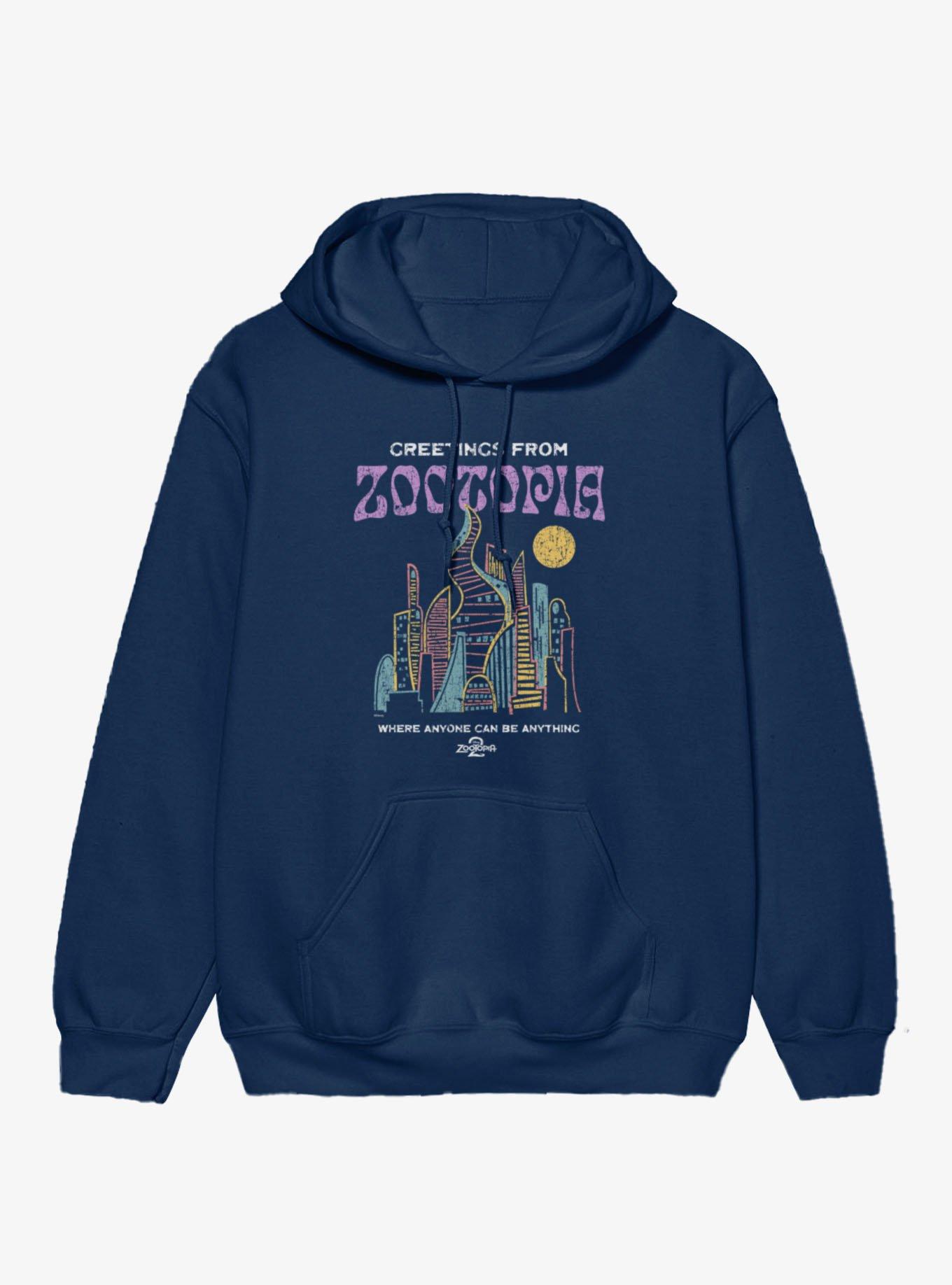 Disney Zootopia 2 Greeting From Hoodie Hot Topic Exclusive