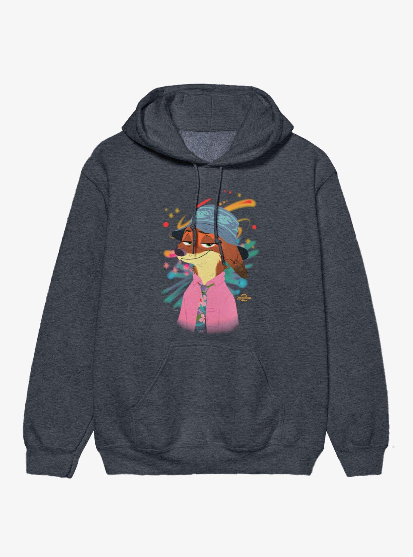 Disney Zootopia 2 Cosmic Nick Wilde Hoodie, , hi-res