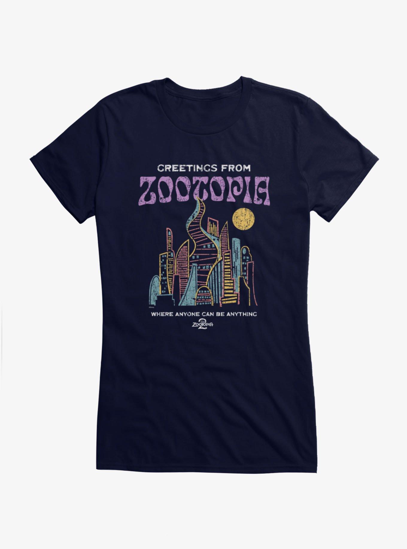 Disney Zootopia 2 Greeting From Girls T-Shirt