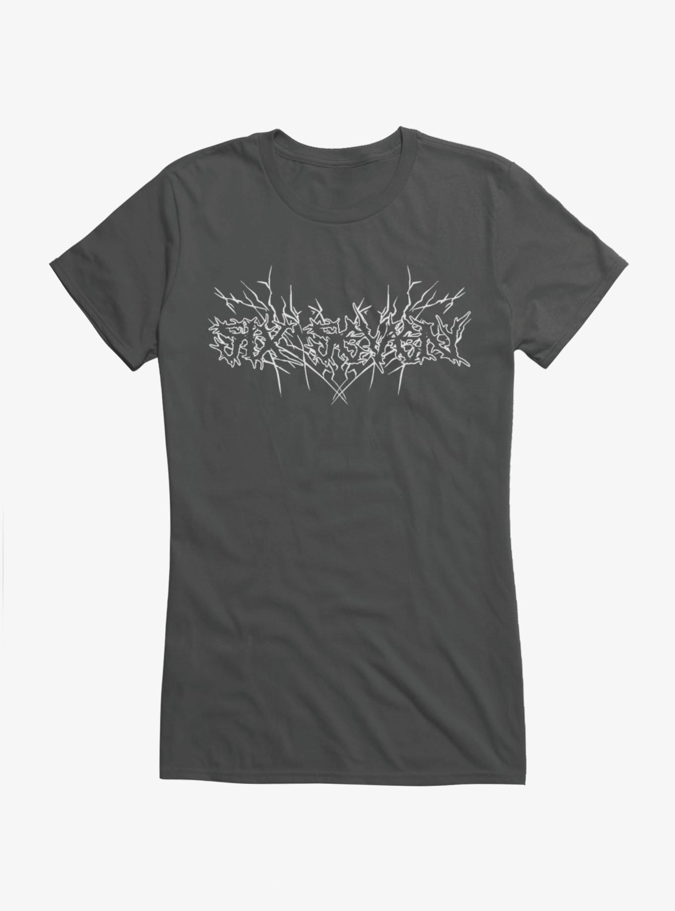Six Seven Metal Band Logo Girls T-Shirt