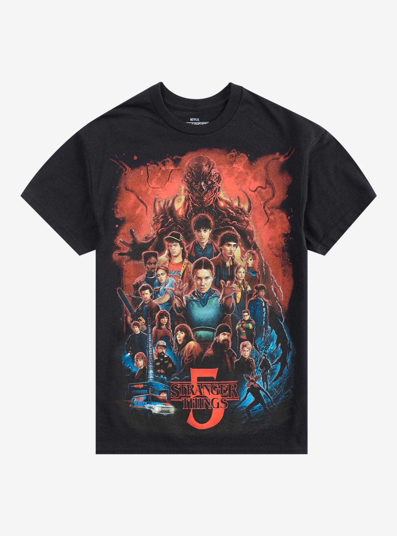 Stranger Things Season 5 Poster T-Shirt, , hi-res