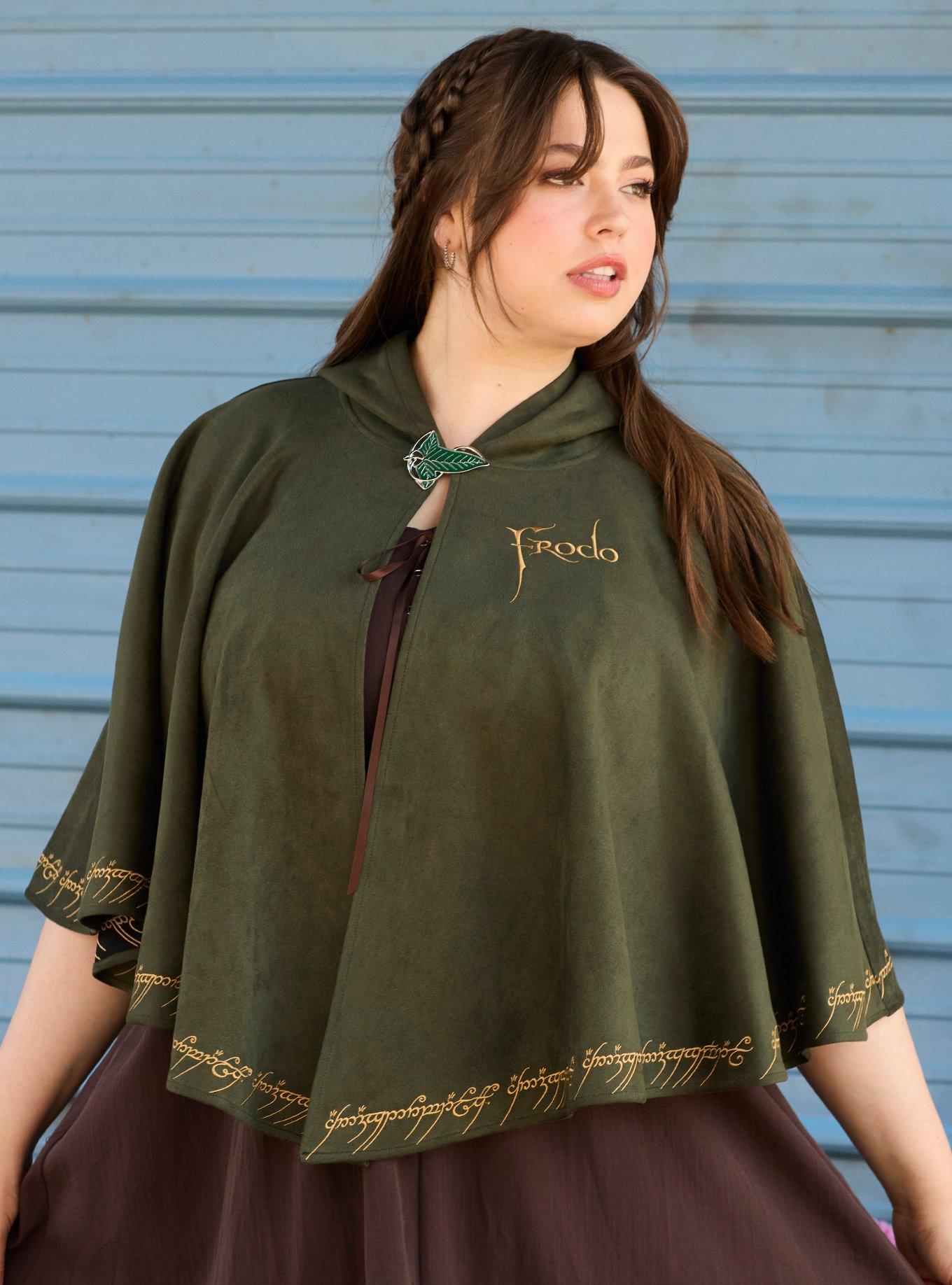 Her Universe The Lord of The Rings Frodo Plus Size Short Cape Her Universe Exclusive, , hi-res