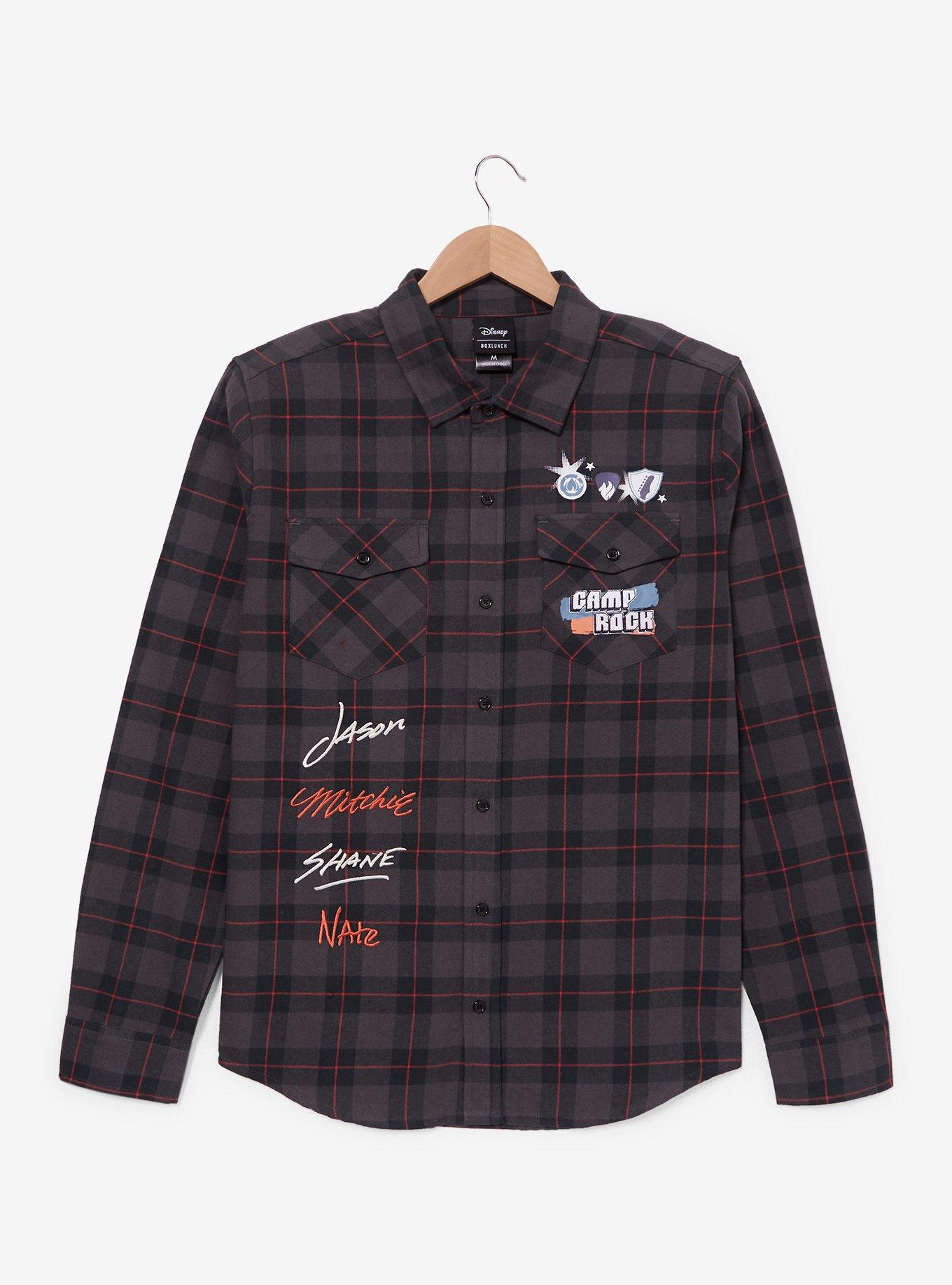 Disney Camp Rock 2: The Final Jam Women's Flannel &mdash; BoxLunch Exclusive, , hi-res