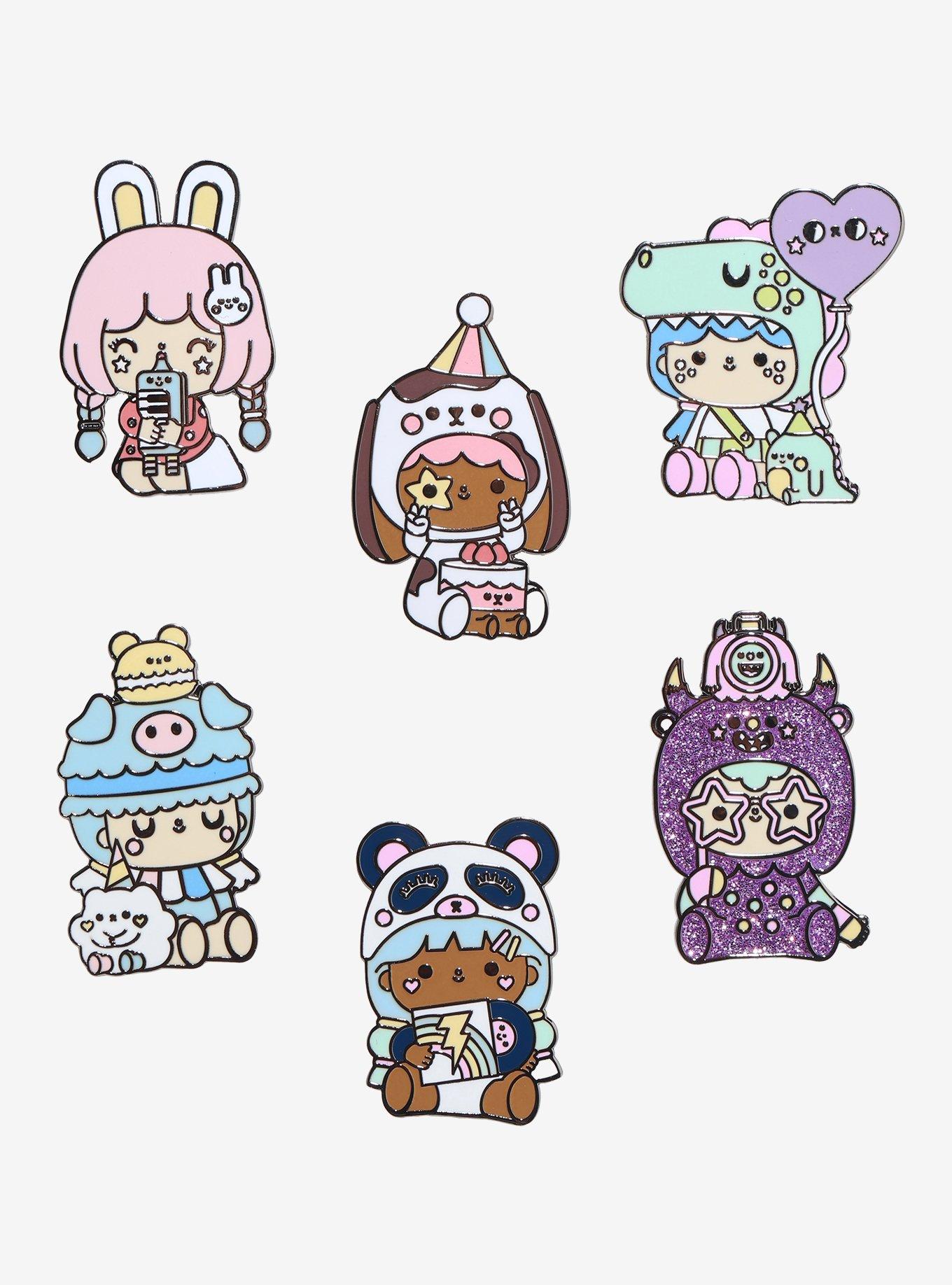 Momiji Blind Bag Enamel Pin Hot Topic Exclusive, , hi-res