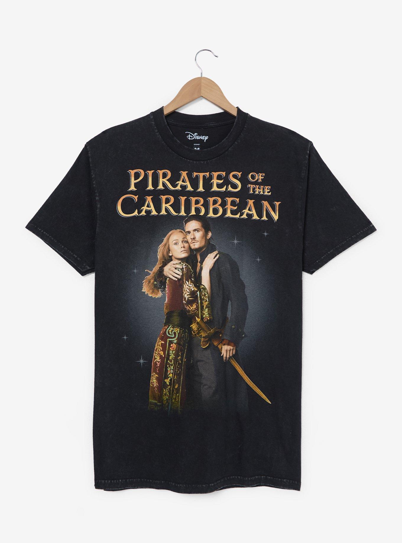 Disney Pirates of the Caribbean Will & Elizabeth Women's T-Shirt - BoxLunch Exclusive, , hi-res