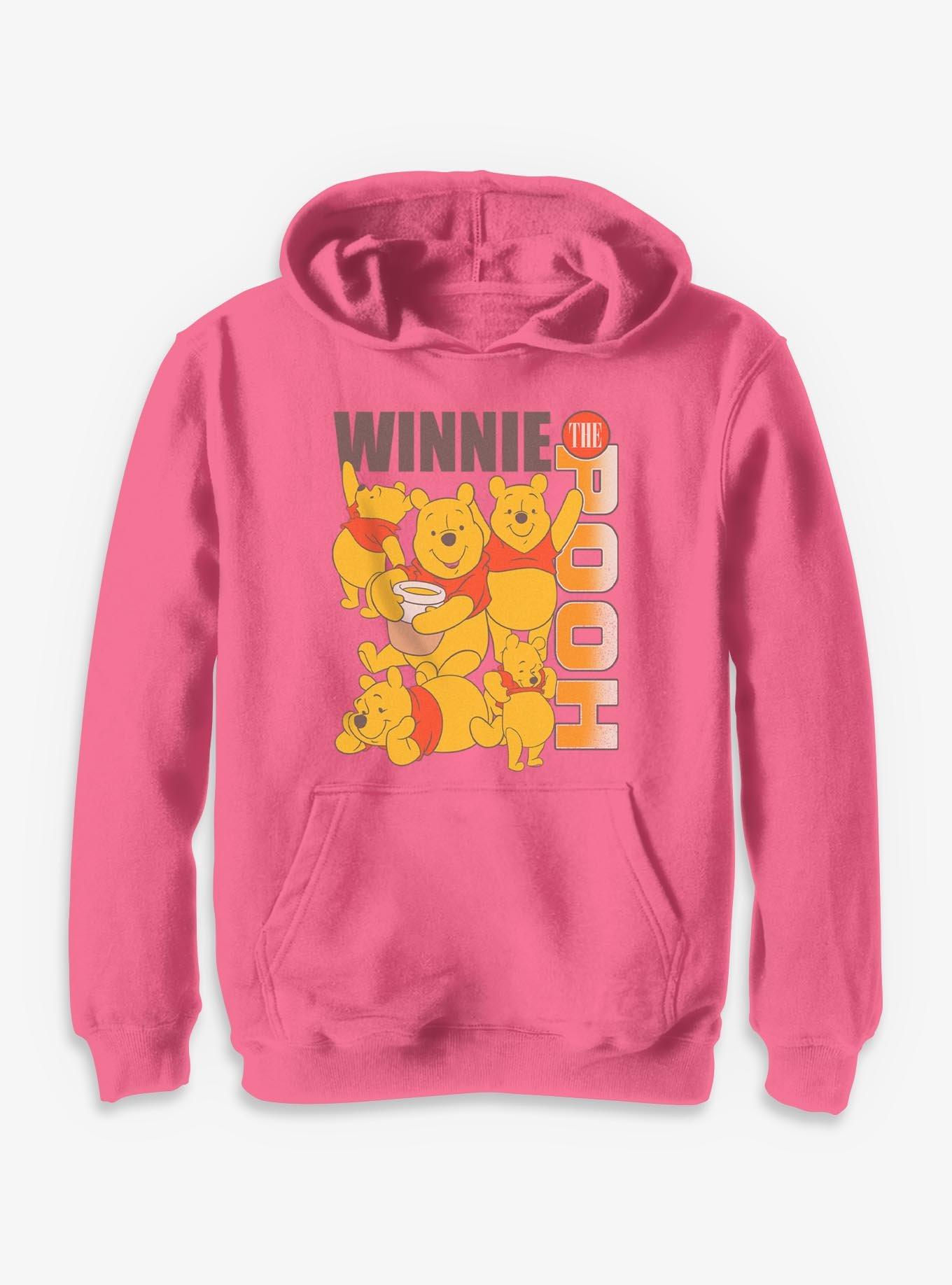 Disney Winnie The Pooh Winnie The Pooh Poses Youth Hoodie, , hi-res