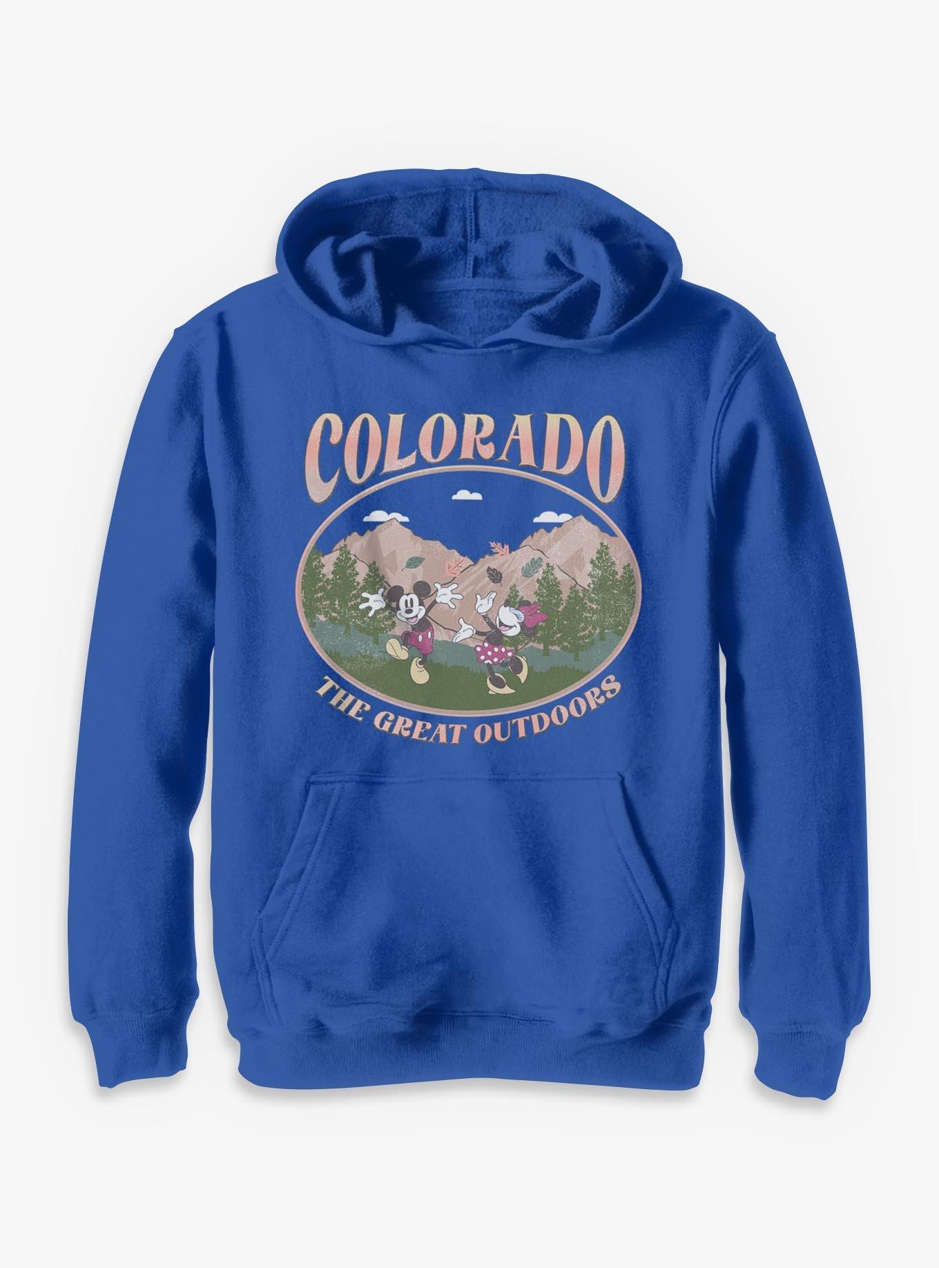 Disney Mickey Mouse The Great Outdoors Colorado Youth Hoodie, , hi-res