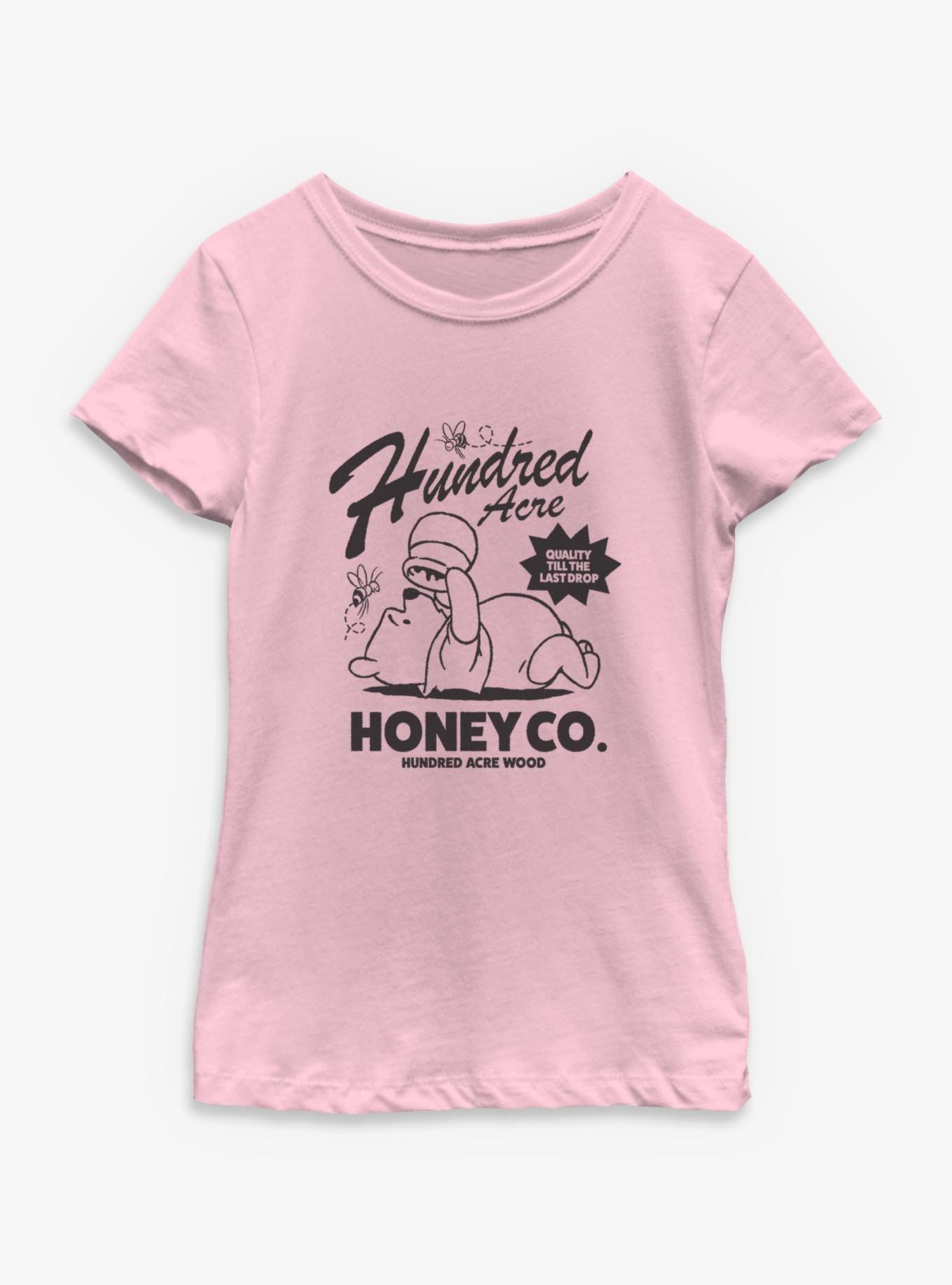Disney Winnie The Pooh Honey Co Youth Girls T-Shirt, , hi-res