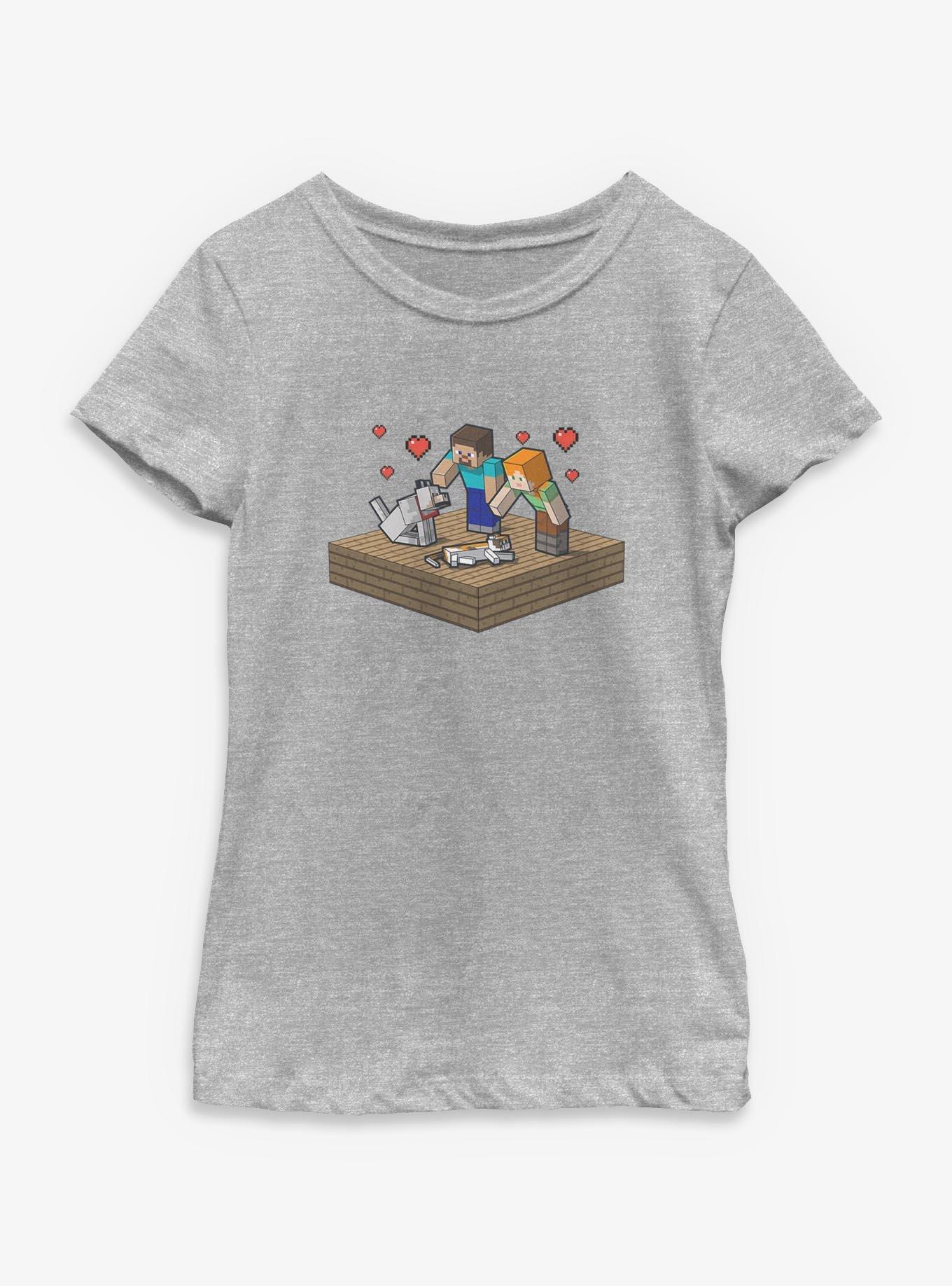 Minecraft Drowned But Not Out T-Shirt Family Youth Girls