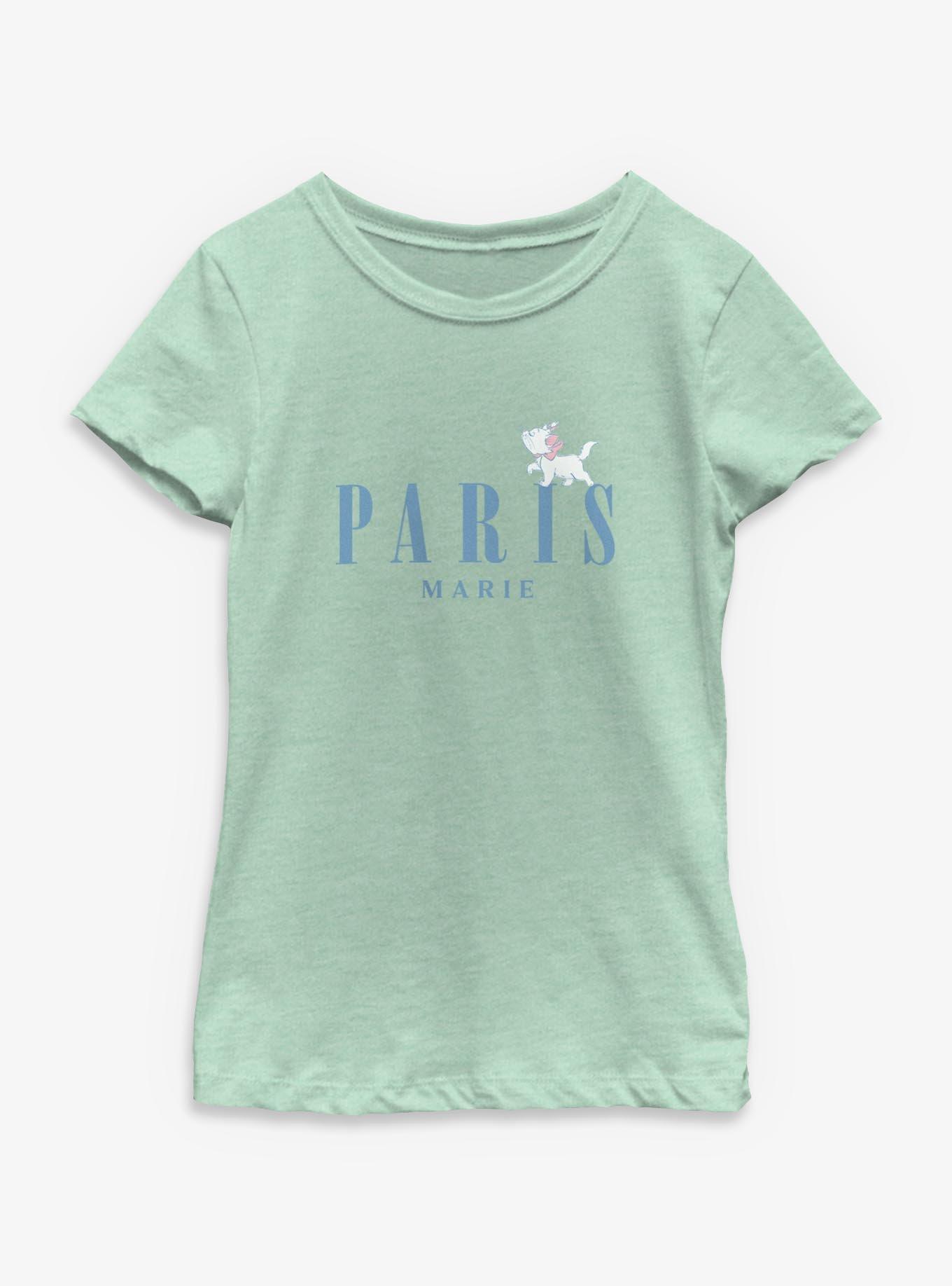 Disney The Aristocats Paris Marie Walk Youth Girls T-Shirt