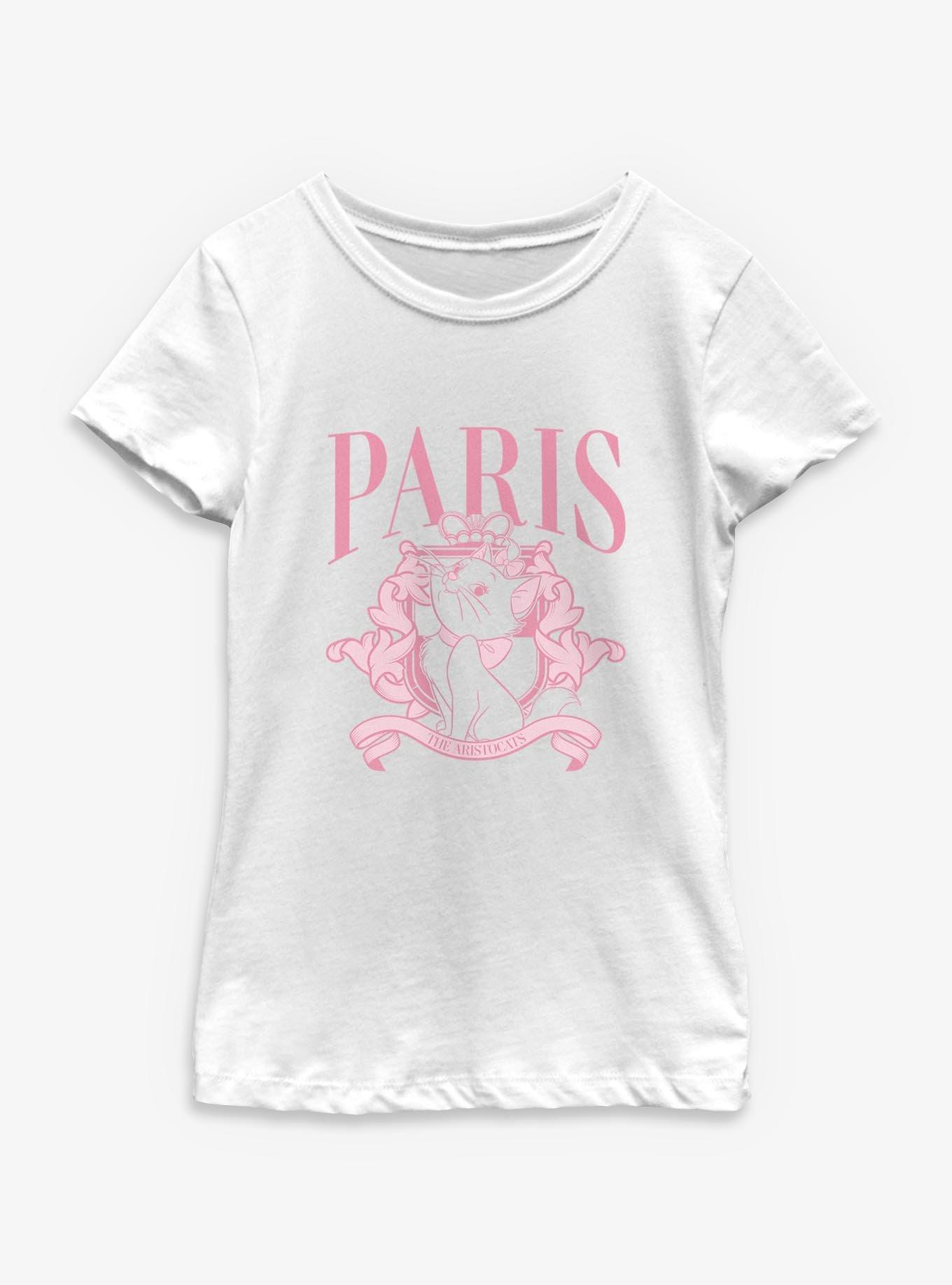 Disney The Aristocats Princess Marie Paris Youth Girls T-Shirt, , hi-res