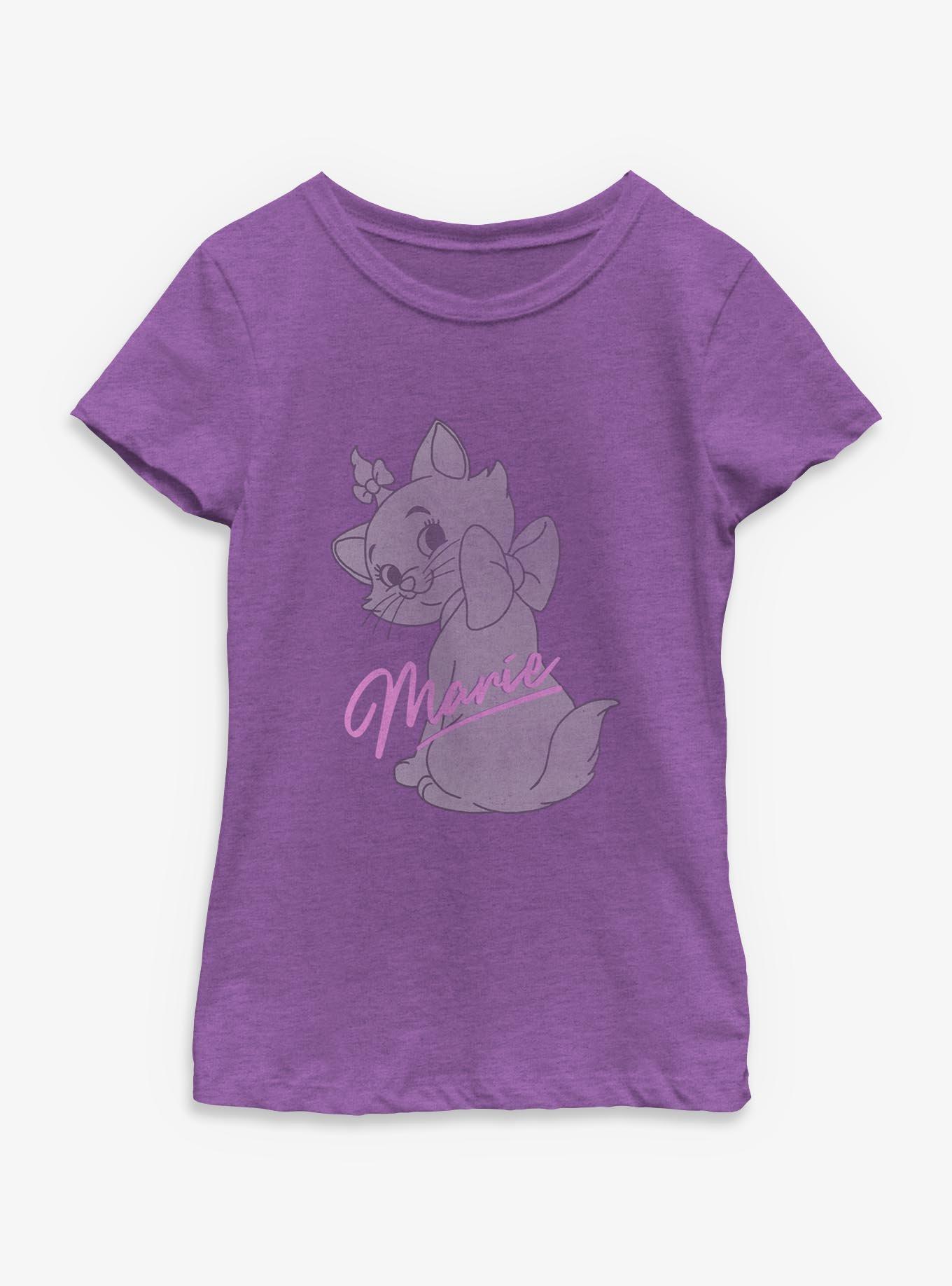 Disney The Aristocats Marie Portrait Youth Girls T-Shirt, , hi-res