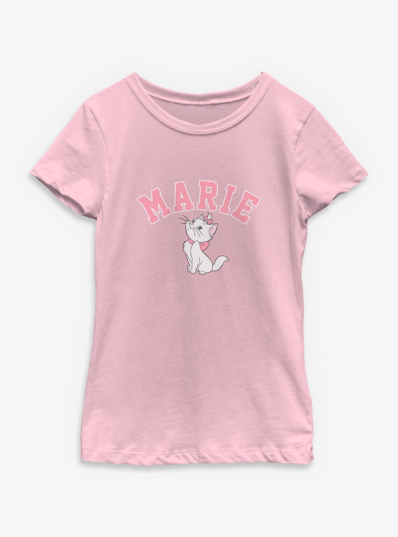 Disney The Aristocats Marie Varsity Youth Girls T-Shirt, , hi-res