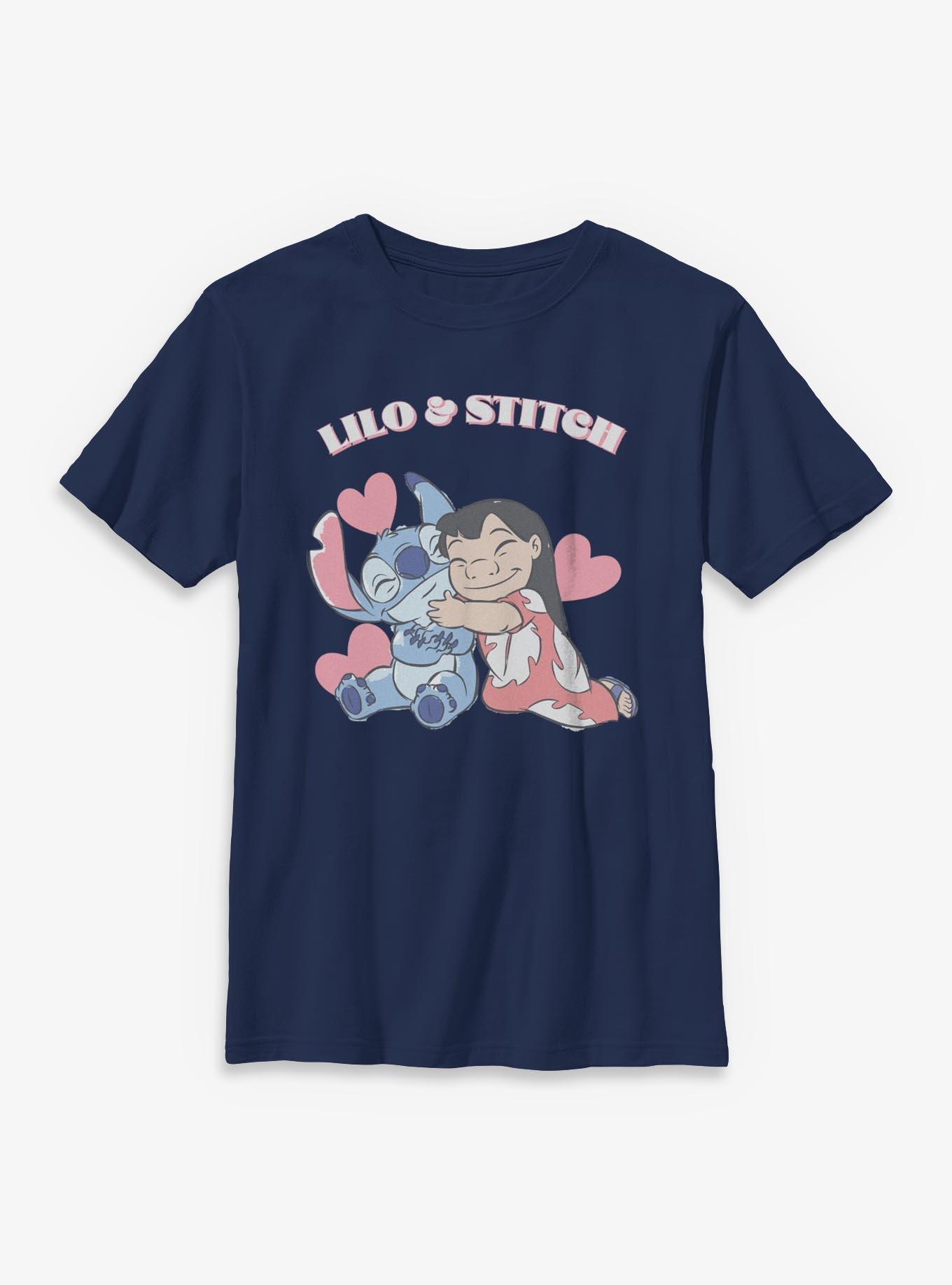 Disney Lilo & Stitch Lilo And Stitch Cuddles Youth T-Shirt, , hi-res