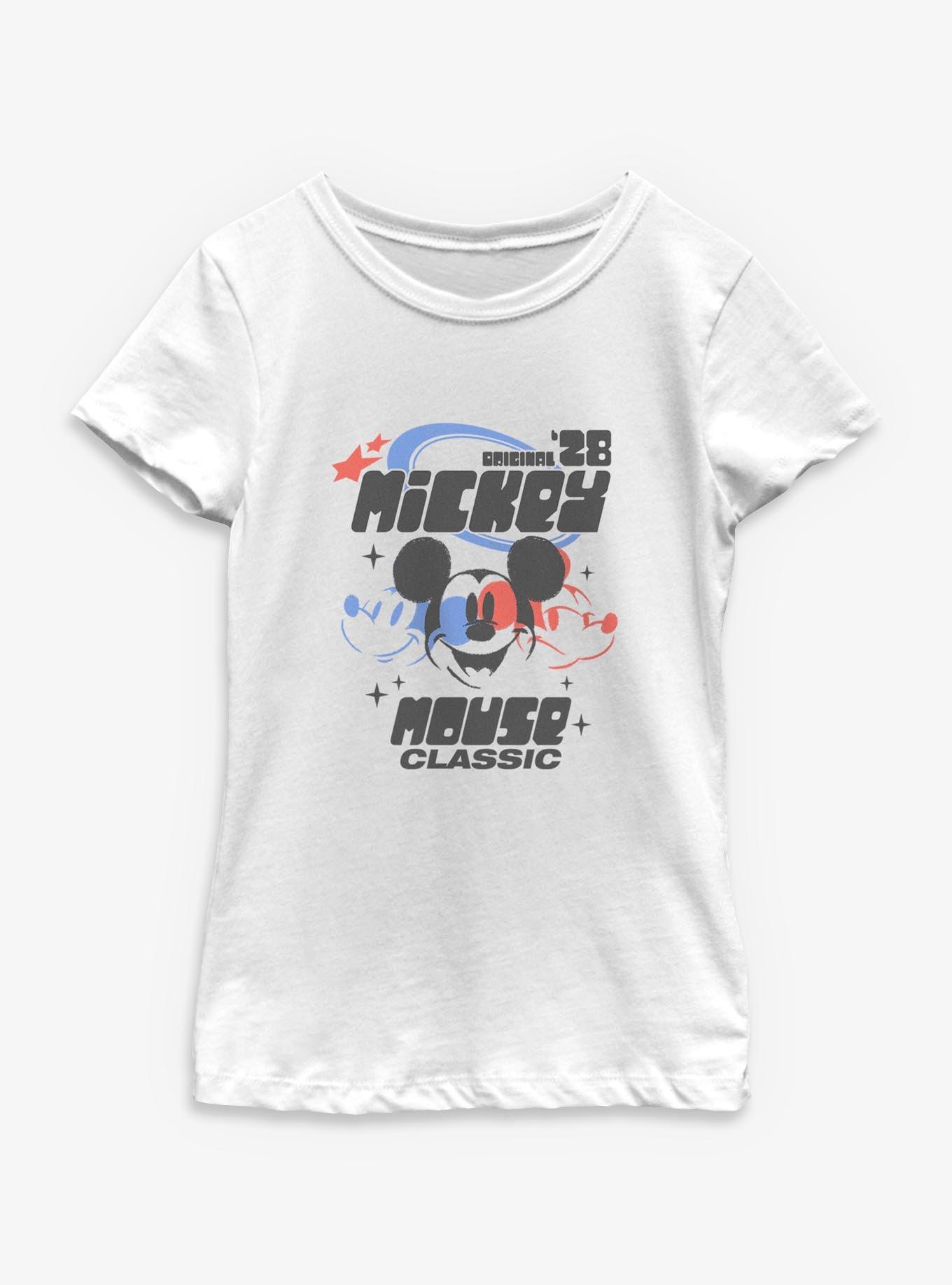 Disney Mickey Mouse Mickey Mouse Classic Retro  Youth Girls T-Shirt, , hi-res