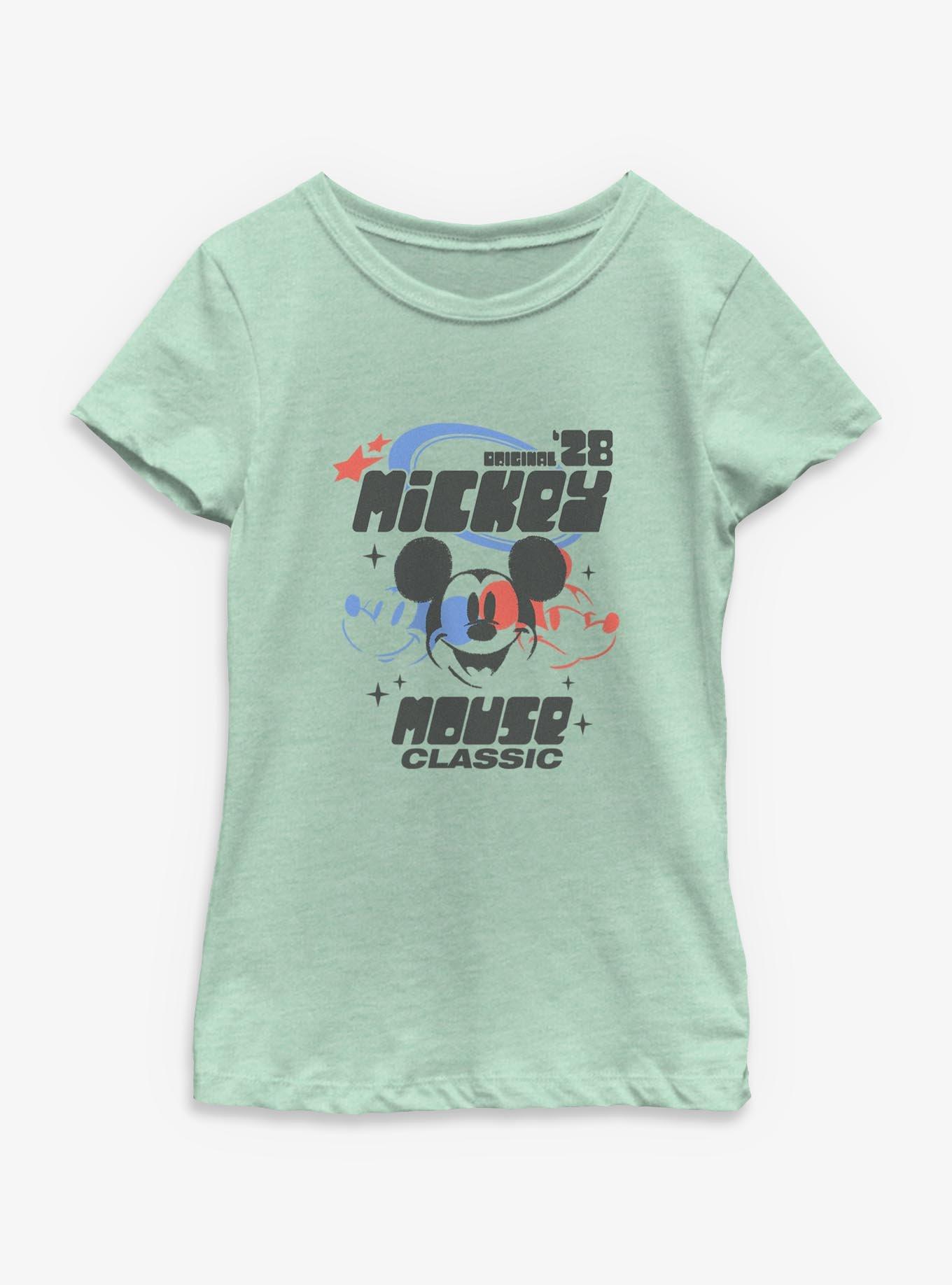 Disney Mickey Mouse Mickey Mouse Classic Retro  Youth Girls T-Shirt, , hi-res