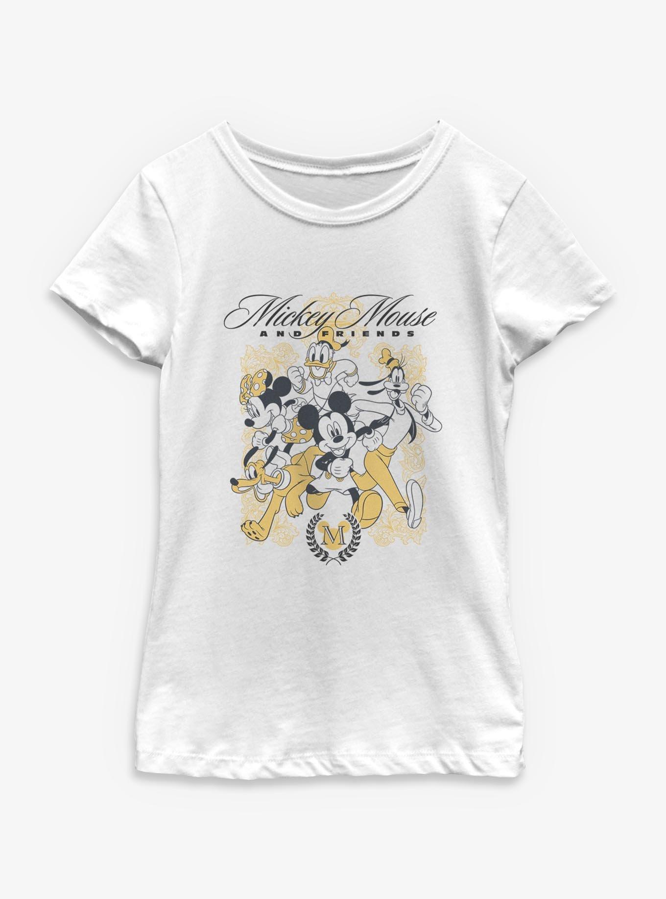 Disney Mickey Mouse Regal Youth Girls T-Shirt