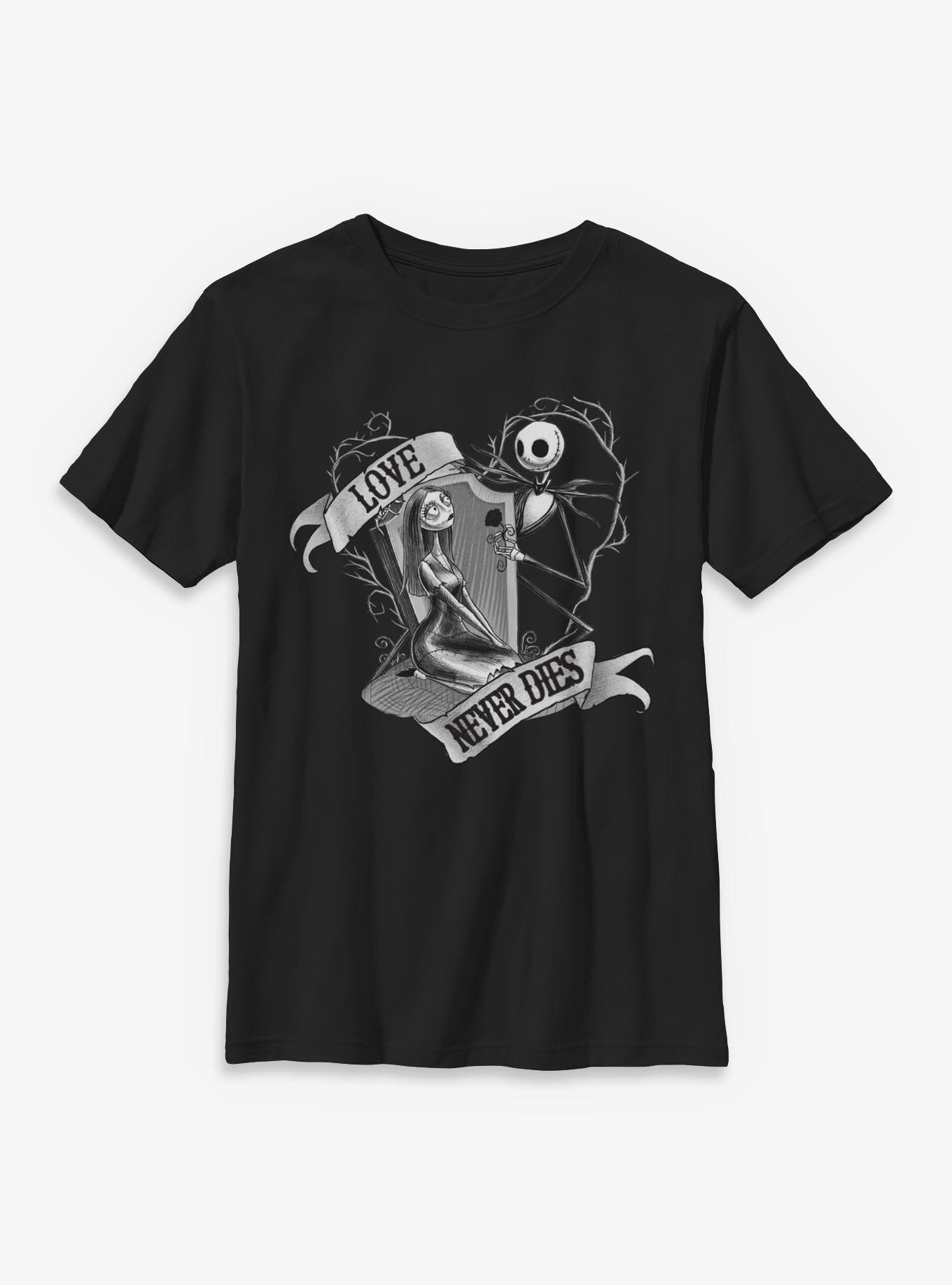 The Nightmare Before Christmas Never Dies Youth T-Shirt, , hi-res