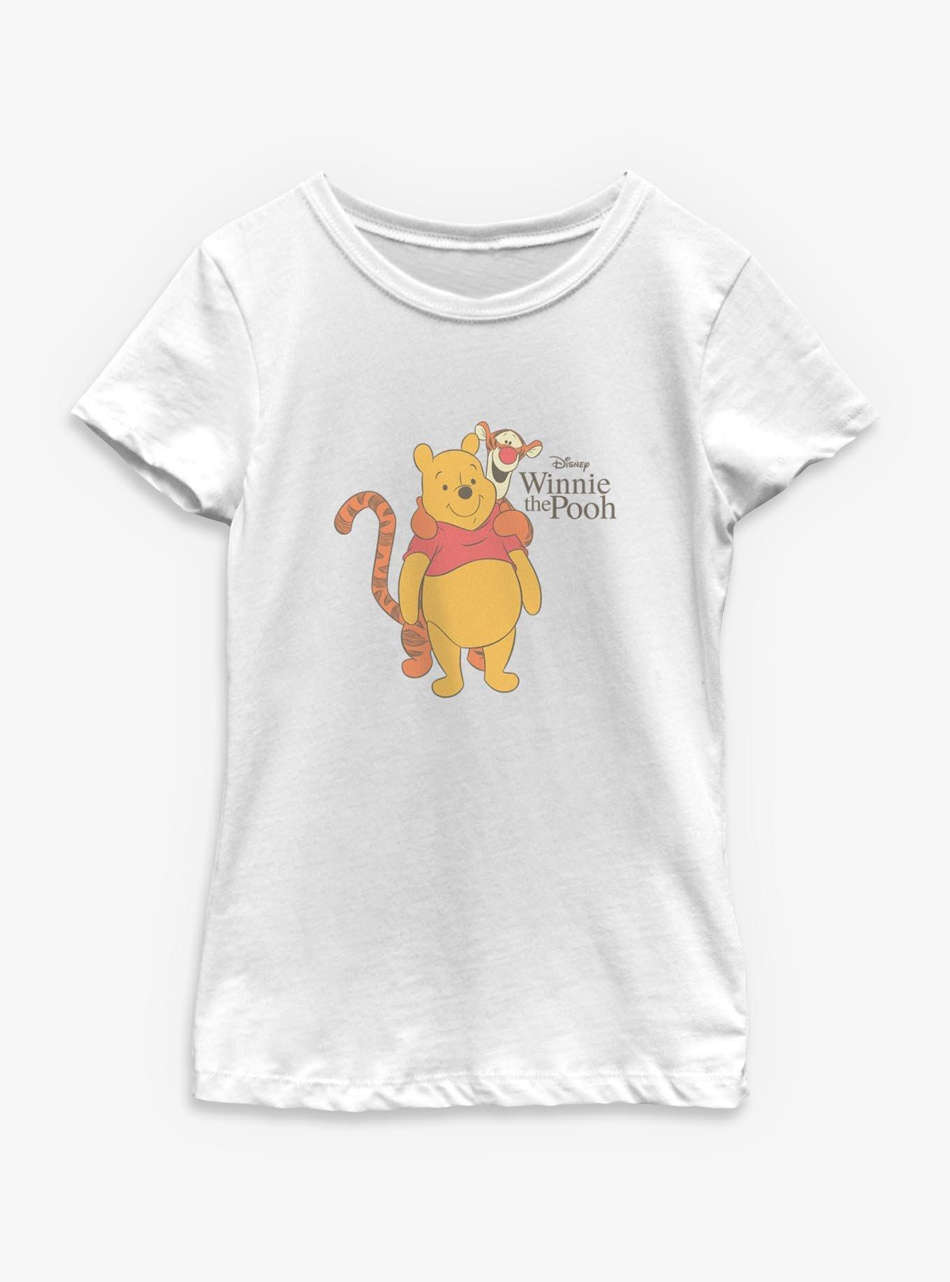 Disney Winnie The Pooh Winnie And Tigger Youth Girls T-Shirt, , hi-res