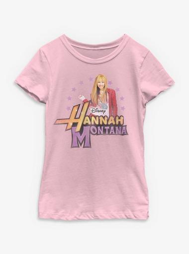 Ensemble Chemise Et Short Hannah Montana – Fille – Rose/bleu – Taille 6X – Neuf Avec étiquettes