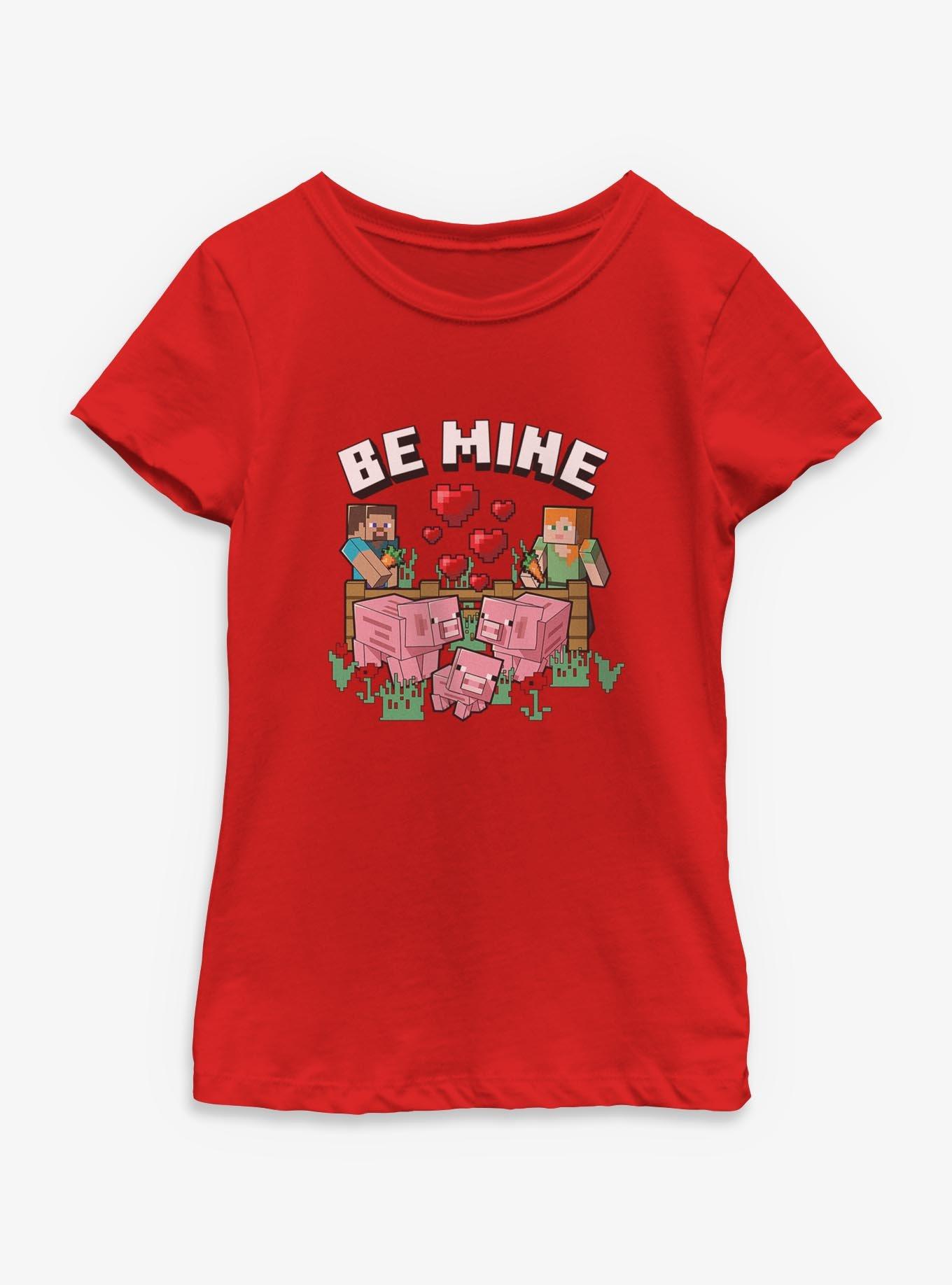 Minecraft Drowned But Not Out T-Shirt Mine Be Mine Youth Girls T-Shirt, , hi-res