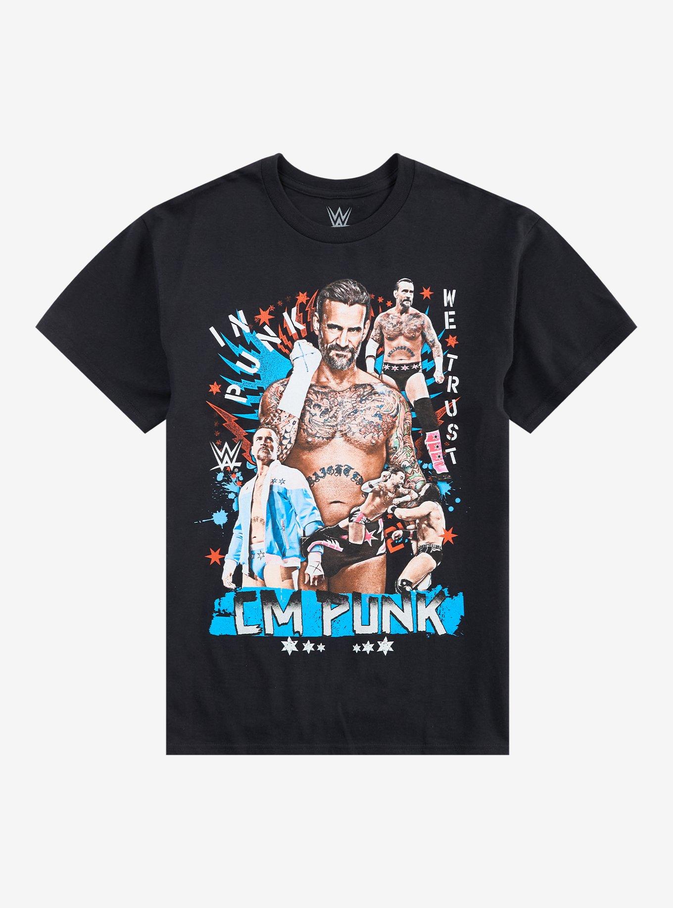 WWE CM Punk Trust Collage T-Shirt, , hi-res