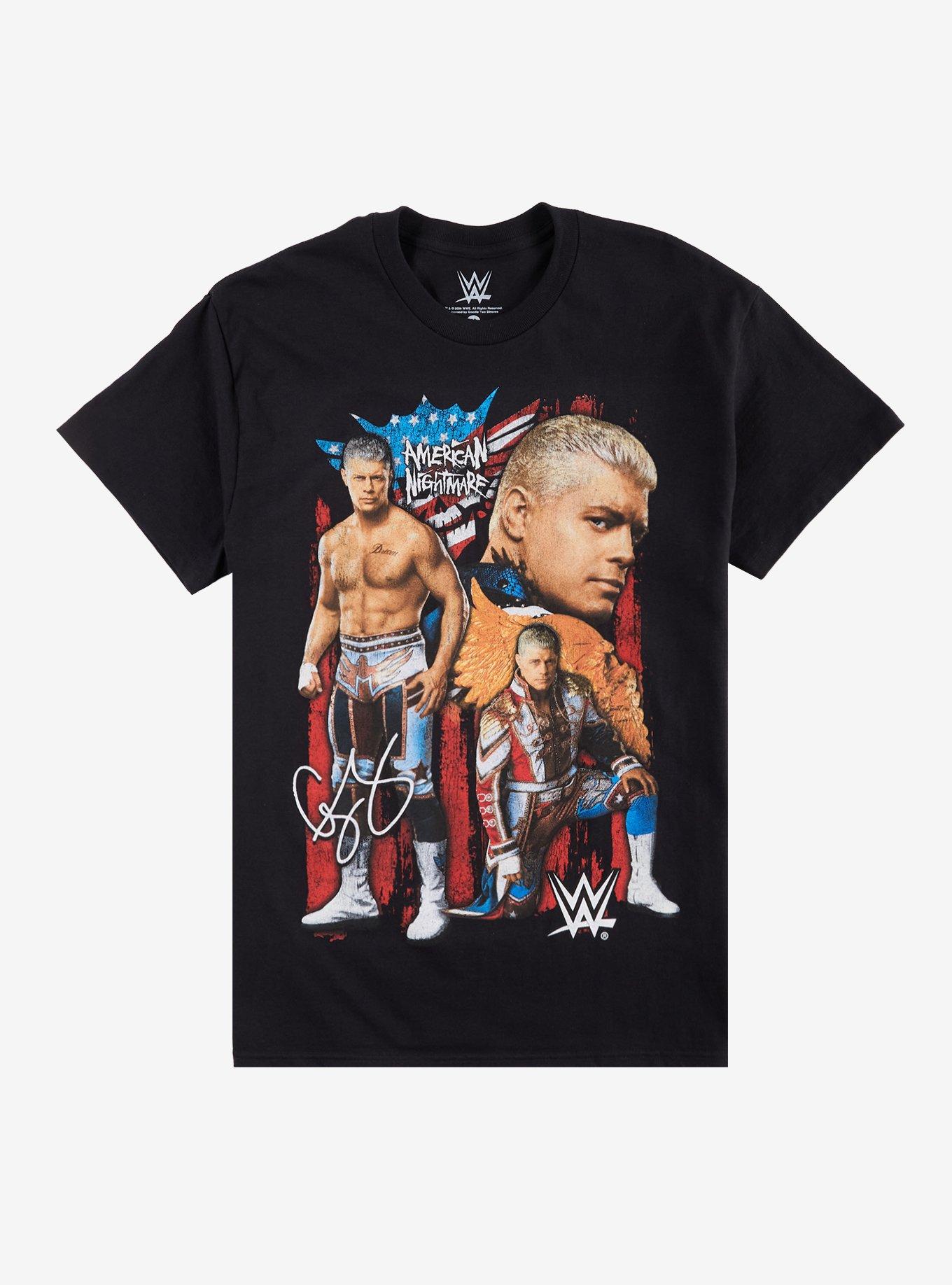 WWE Cody Rhodes American Nightmare Collage T-Shirt, , hi-res