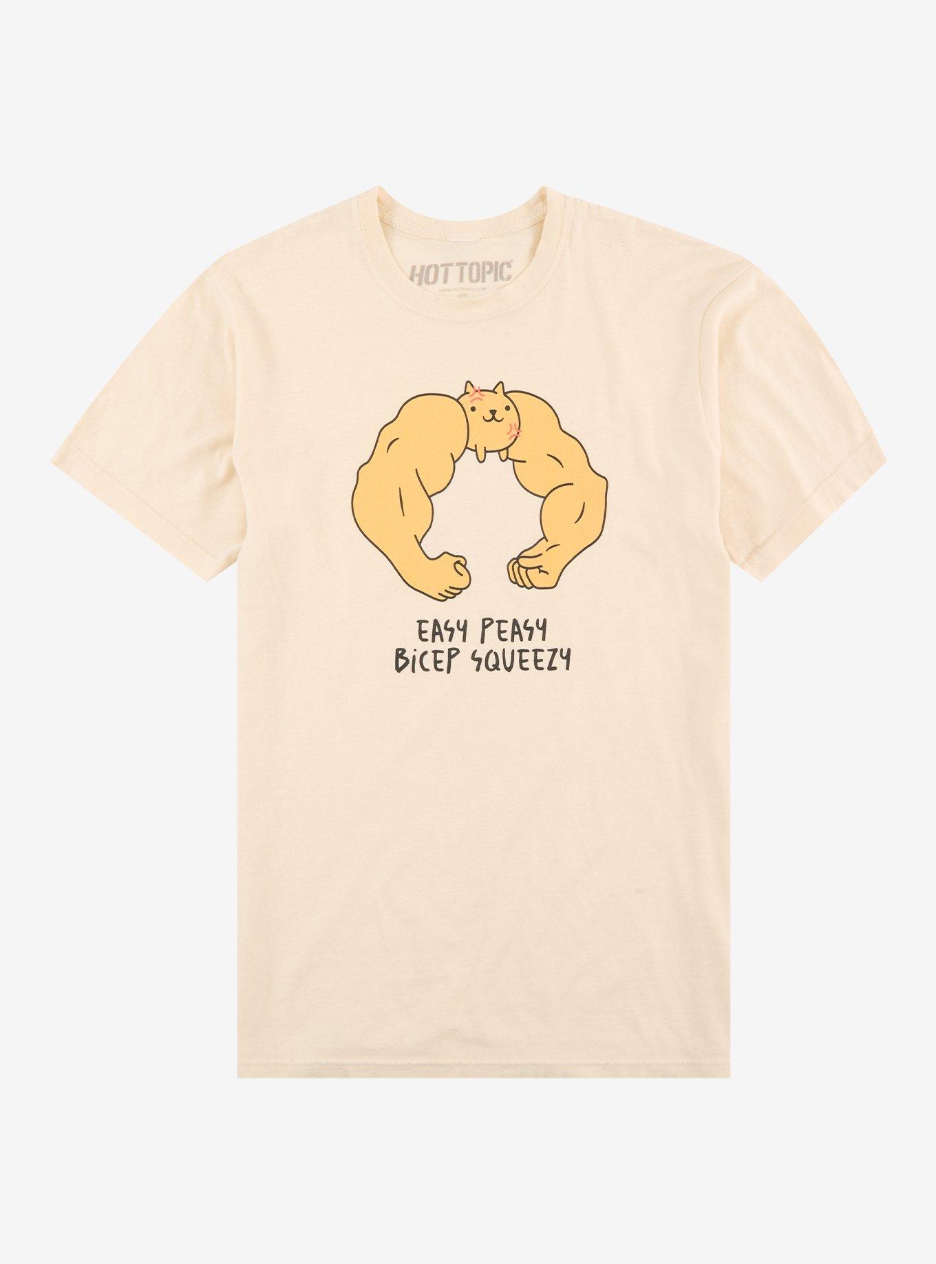Buff Biceps Easy Peasy T-Shirt, , hi-res