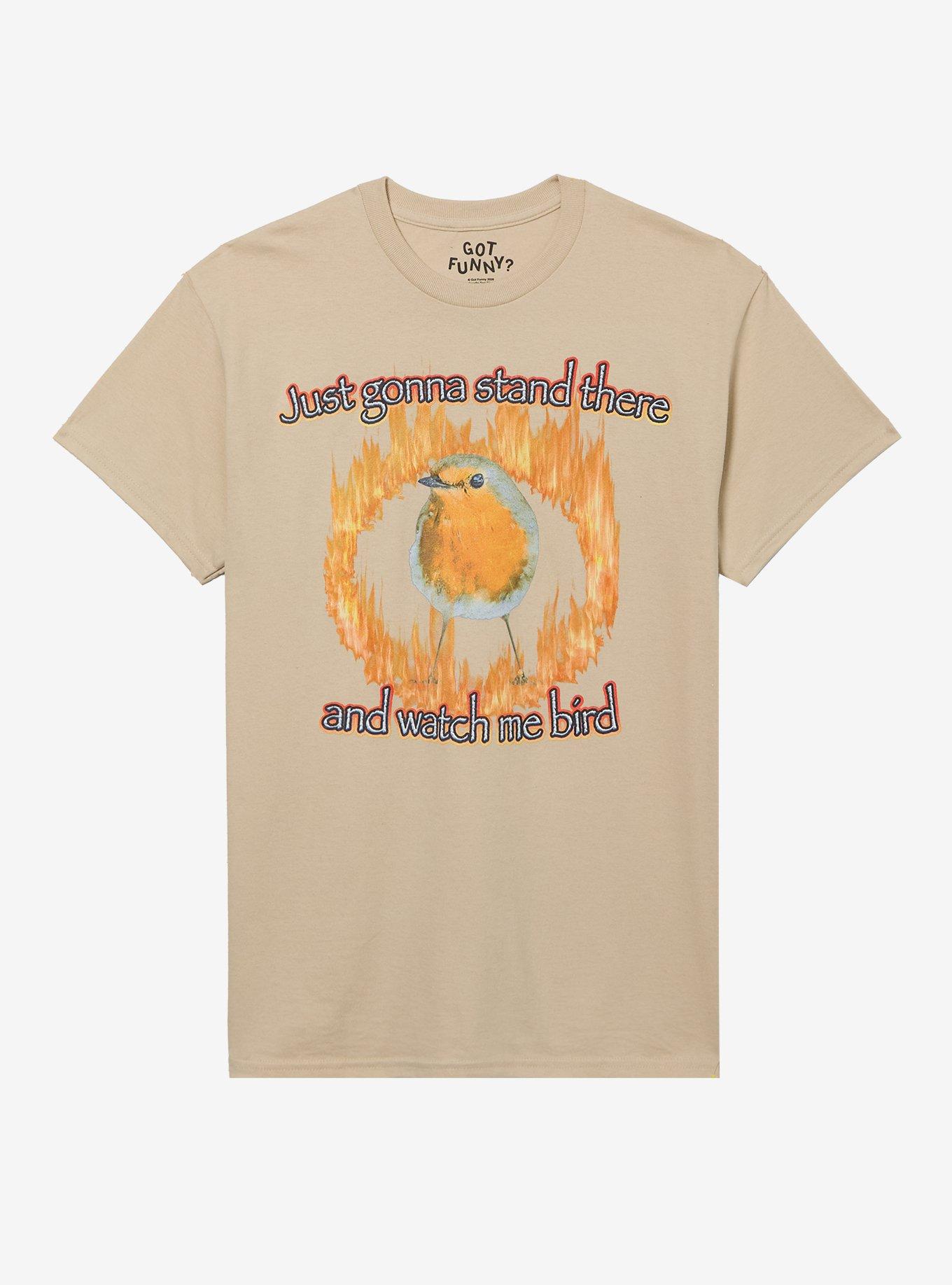 Watch Me Bird Fire T-Shirt By Got Funny?, , hi-res