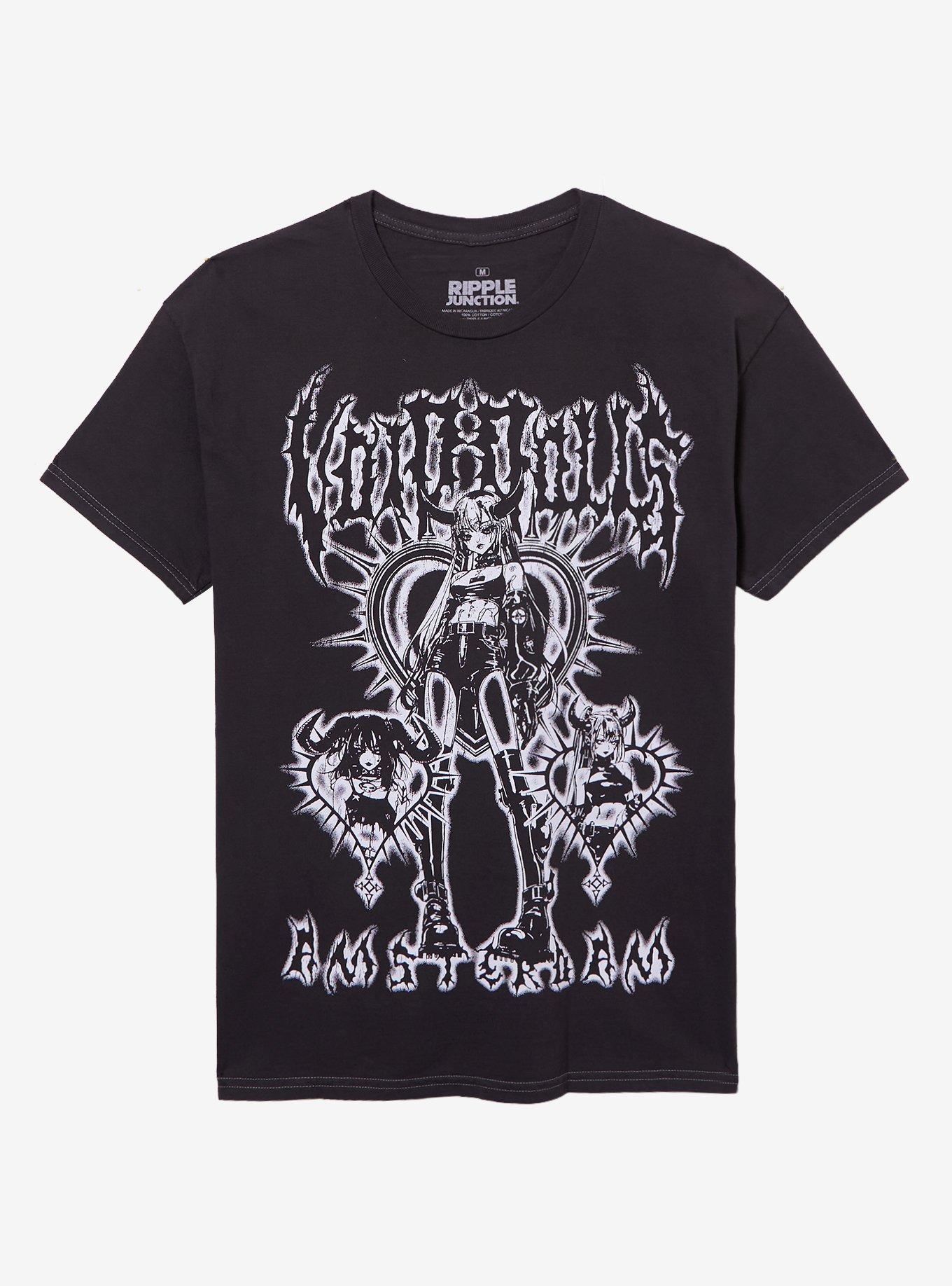 Void Dolls Metal Anime Girl T-Shirt, , hi-res