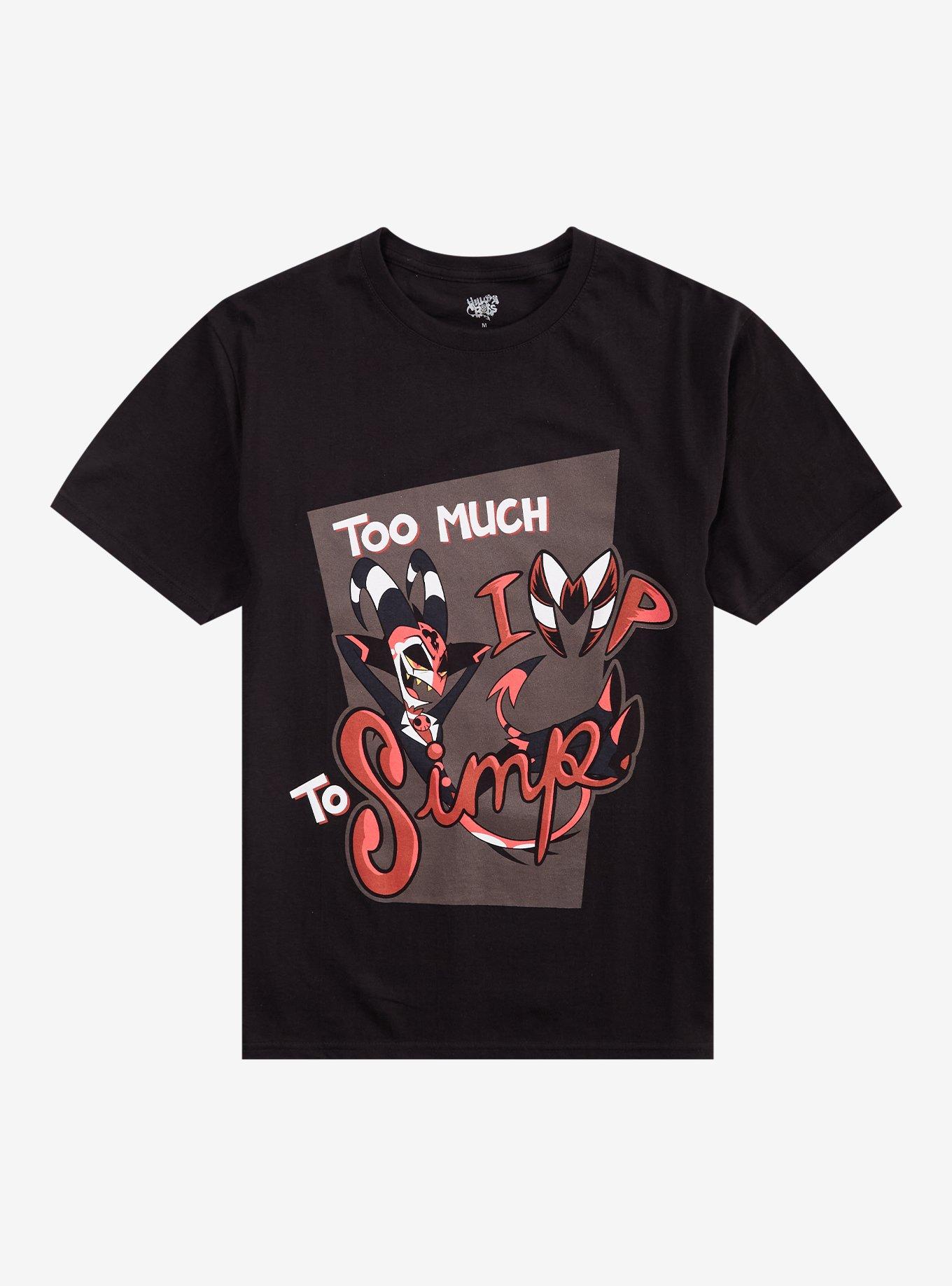 Helluva Boss Too Much Imp To Simp T-Shirt, , hi-res