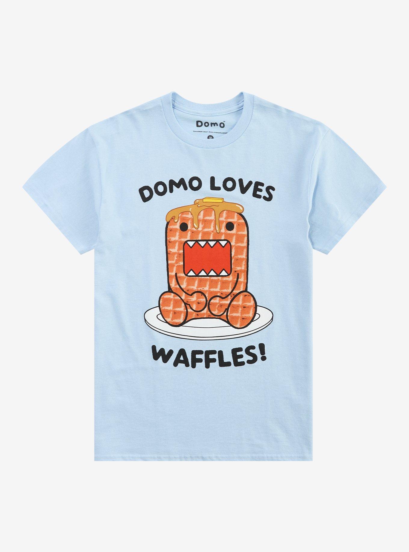 Domo Loves Waffles T-Shirt, , hi-res