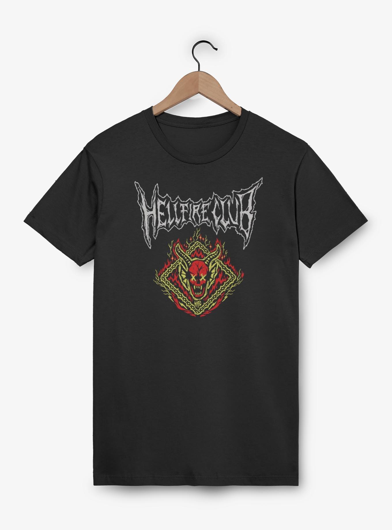 Stranger Things? Hellfire Club Flame Icon T-Shirt, , hi-res
