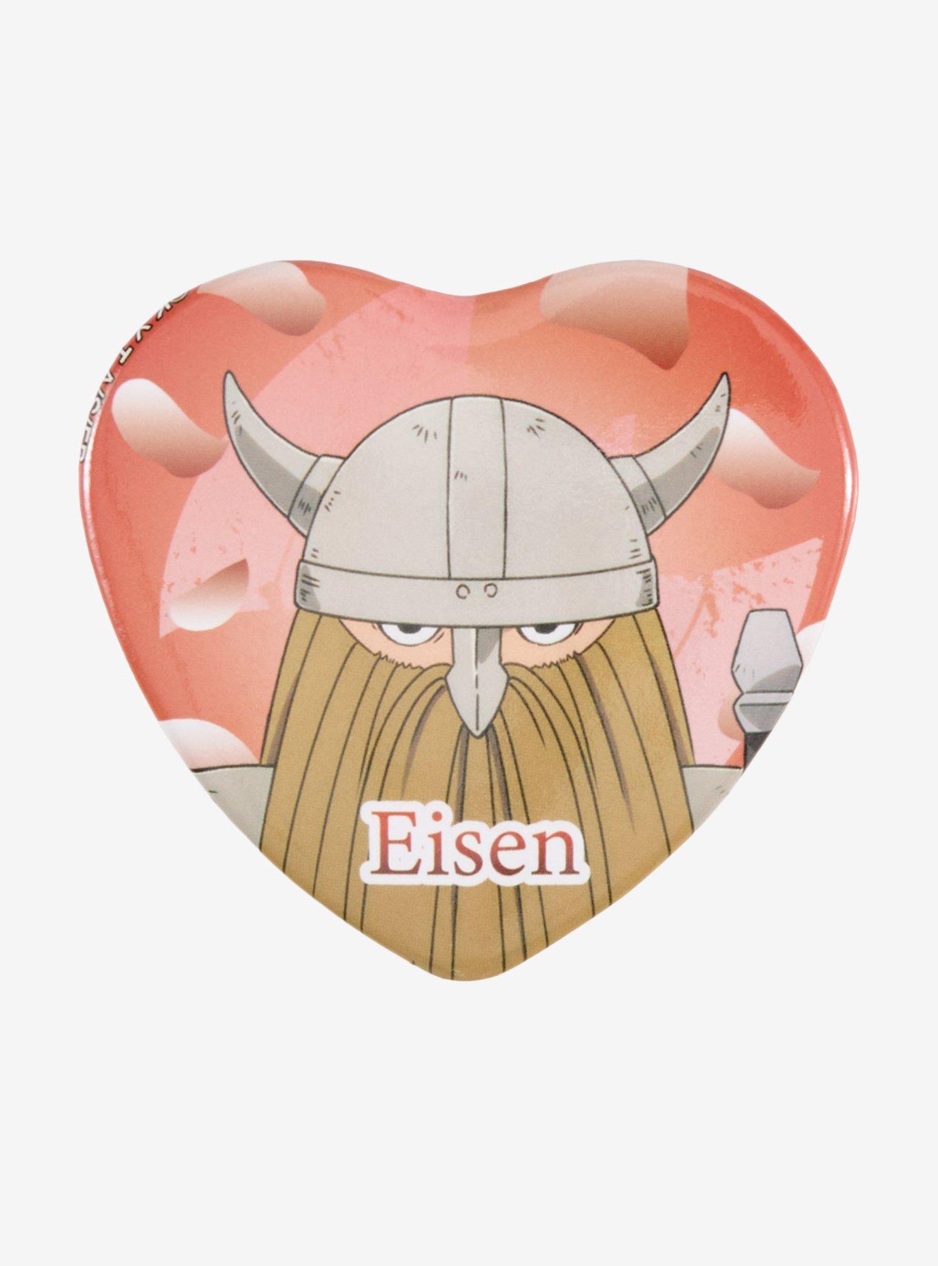 Frieren: Beyond Journey's End Eisen Heart Button, , hi-res