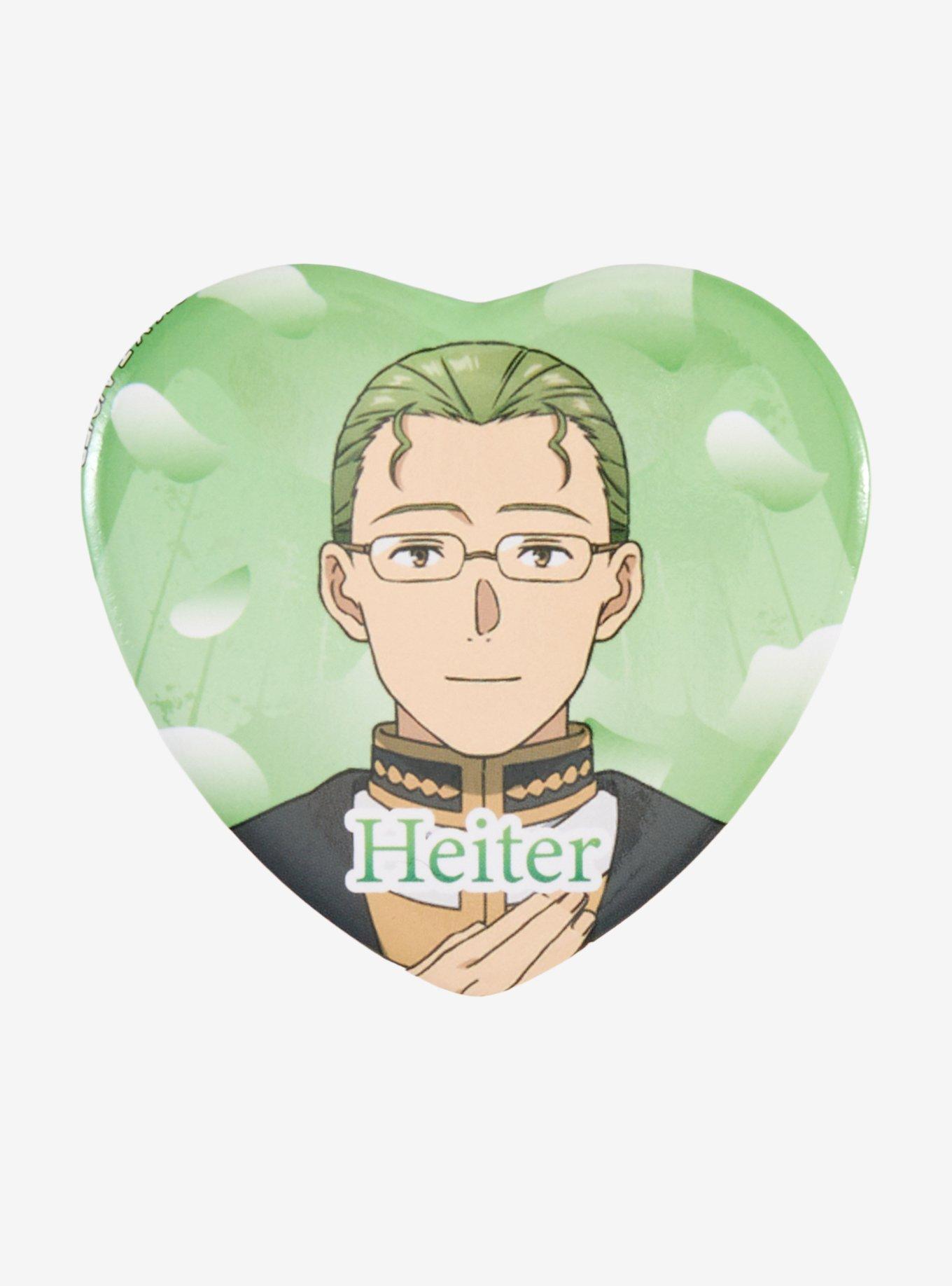 Frieren: Beyond Journey's End Heiter Heart Button, , hi-res