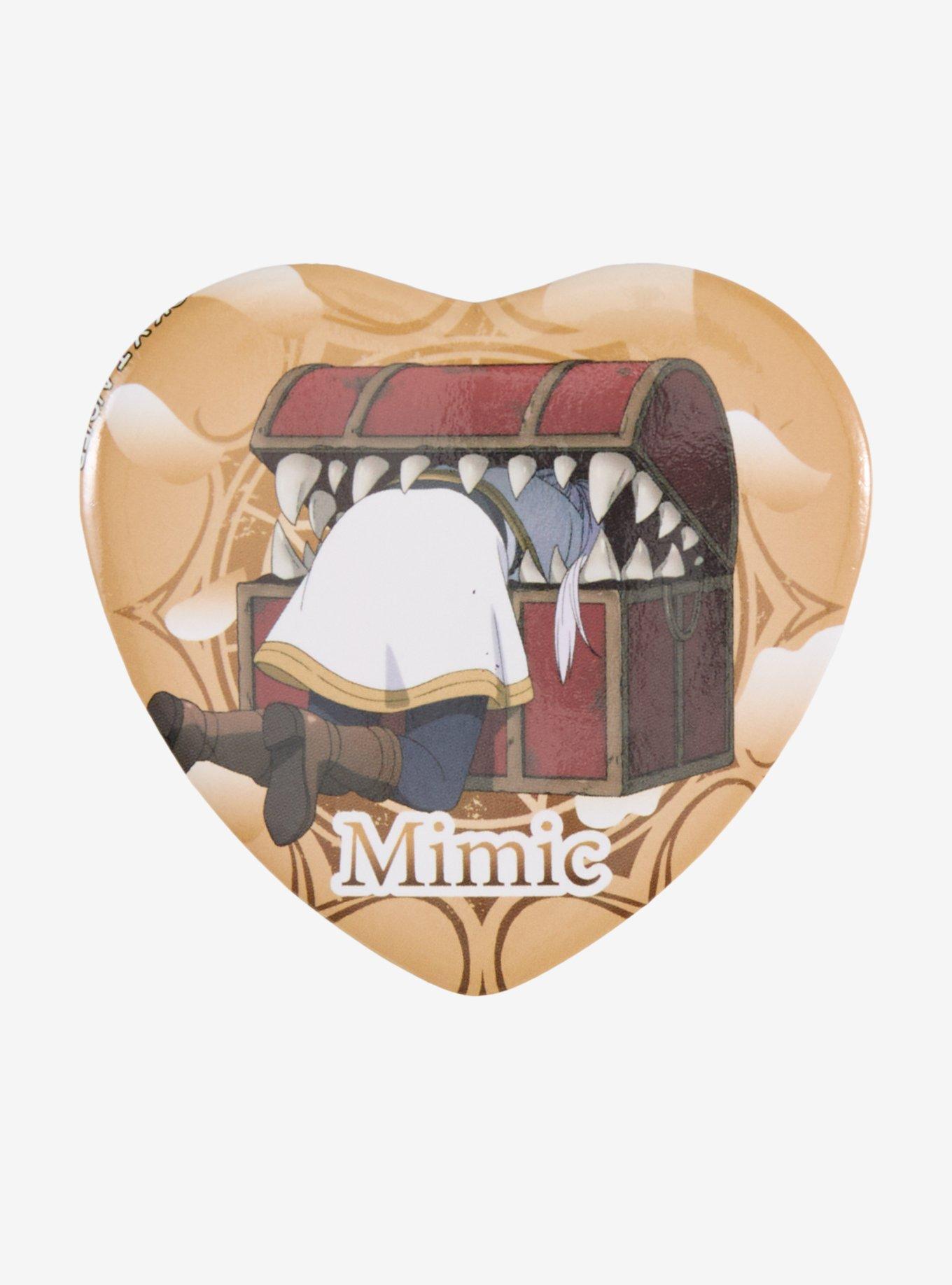 Frieren: Beyond Journey's End Frieren Mimic Heart Button, , hi-res