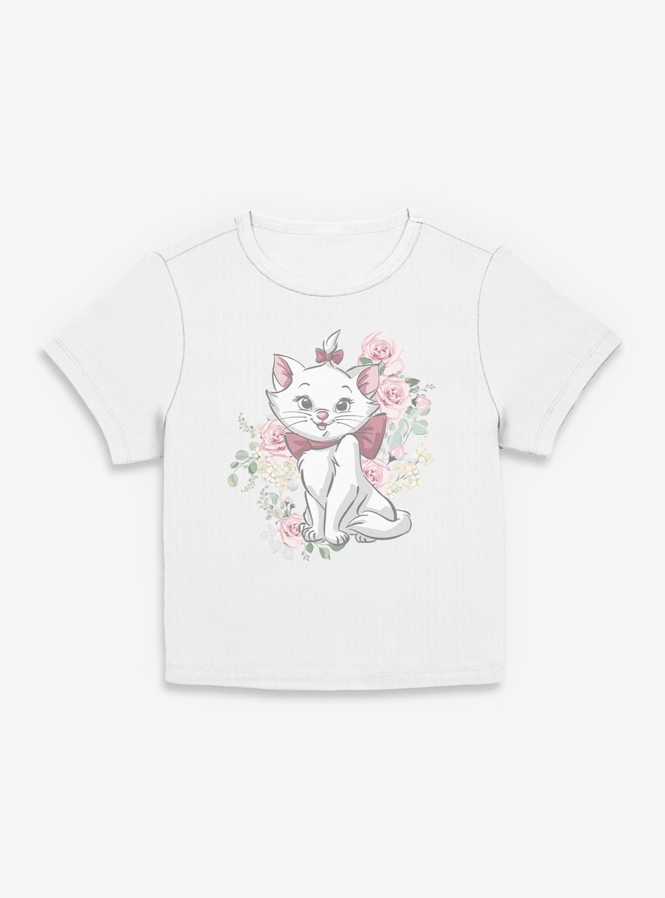 Disney The Aristocats Floral Marie Women Baby T-Shirt, , hi-res