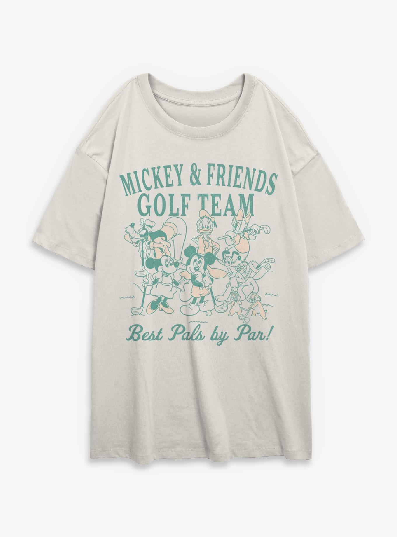 Disney Mickey Mouse Best Pals By Par Womens Oversized T-Shirt, , hi-res
