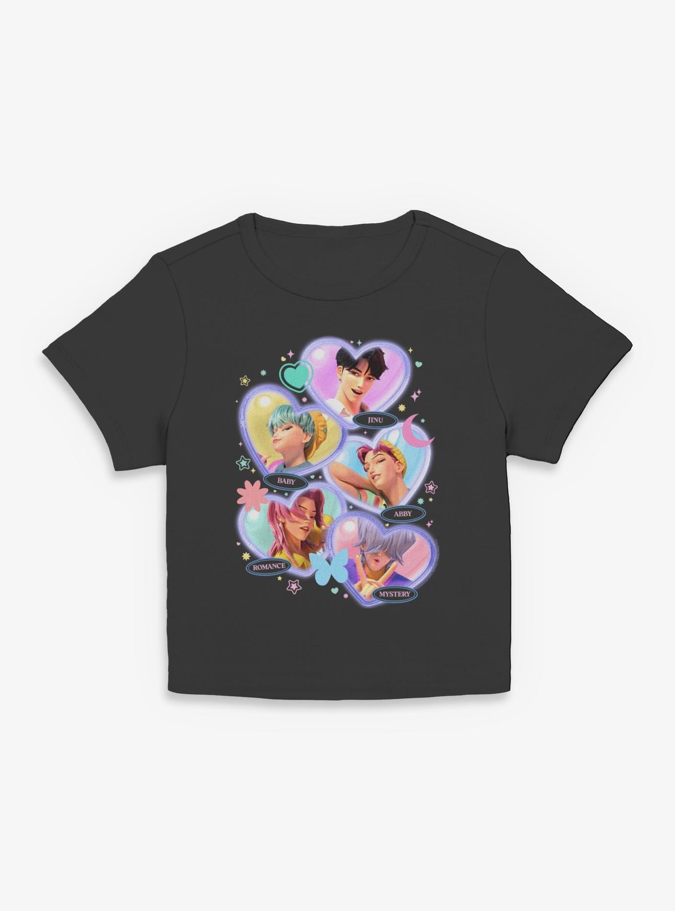 KPop Demon Hunters Saja Boys Heart Pose Women Baby T-Shirt, , hi-res