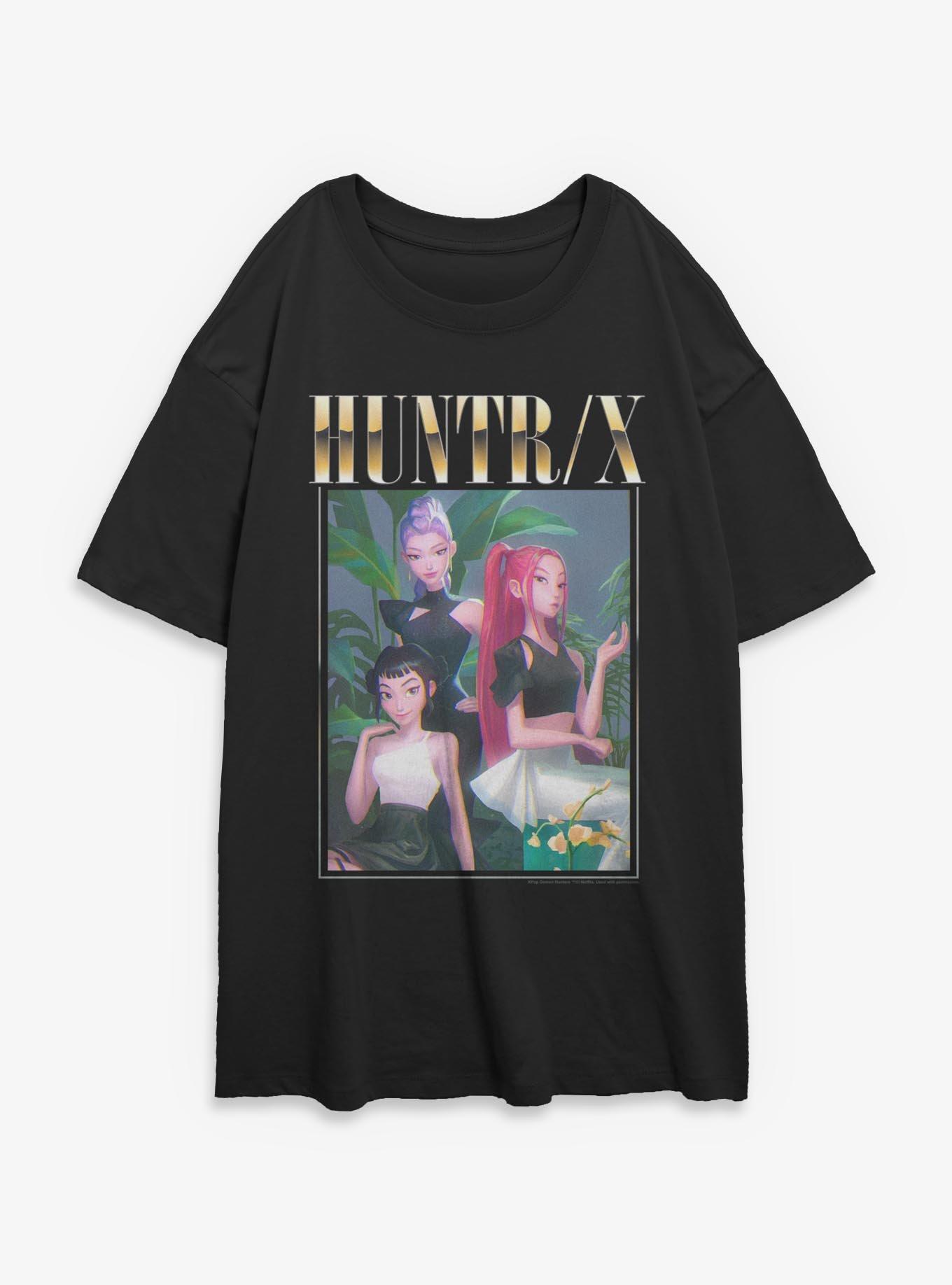 KPop Demon Hunters HUNTR/X Photocard Womens Oversized T-Shirt, , hi-res