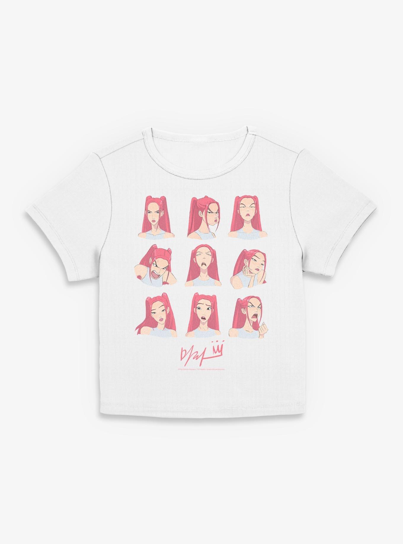 KPop Demon Hunters Huntrix Mira Expression Women Baby T-Shirt, , hi-res