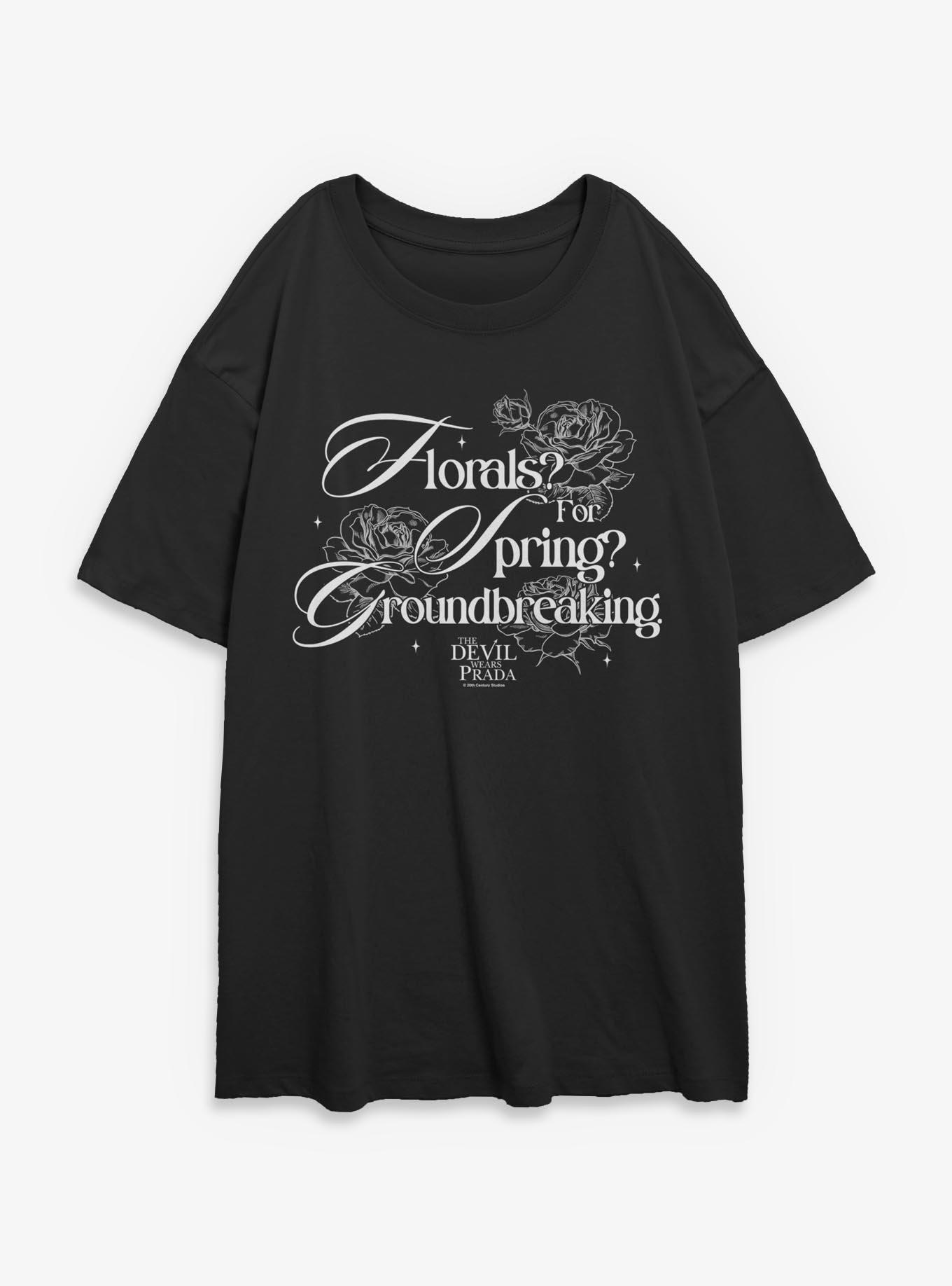 The Devil Wears Prada Groundbreaking Womens Oversized T-Shirt, , hi-res