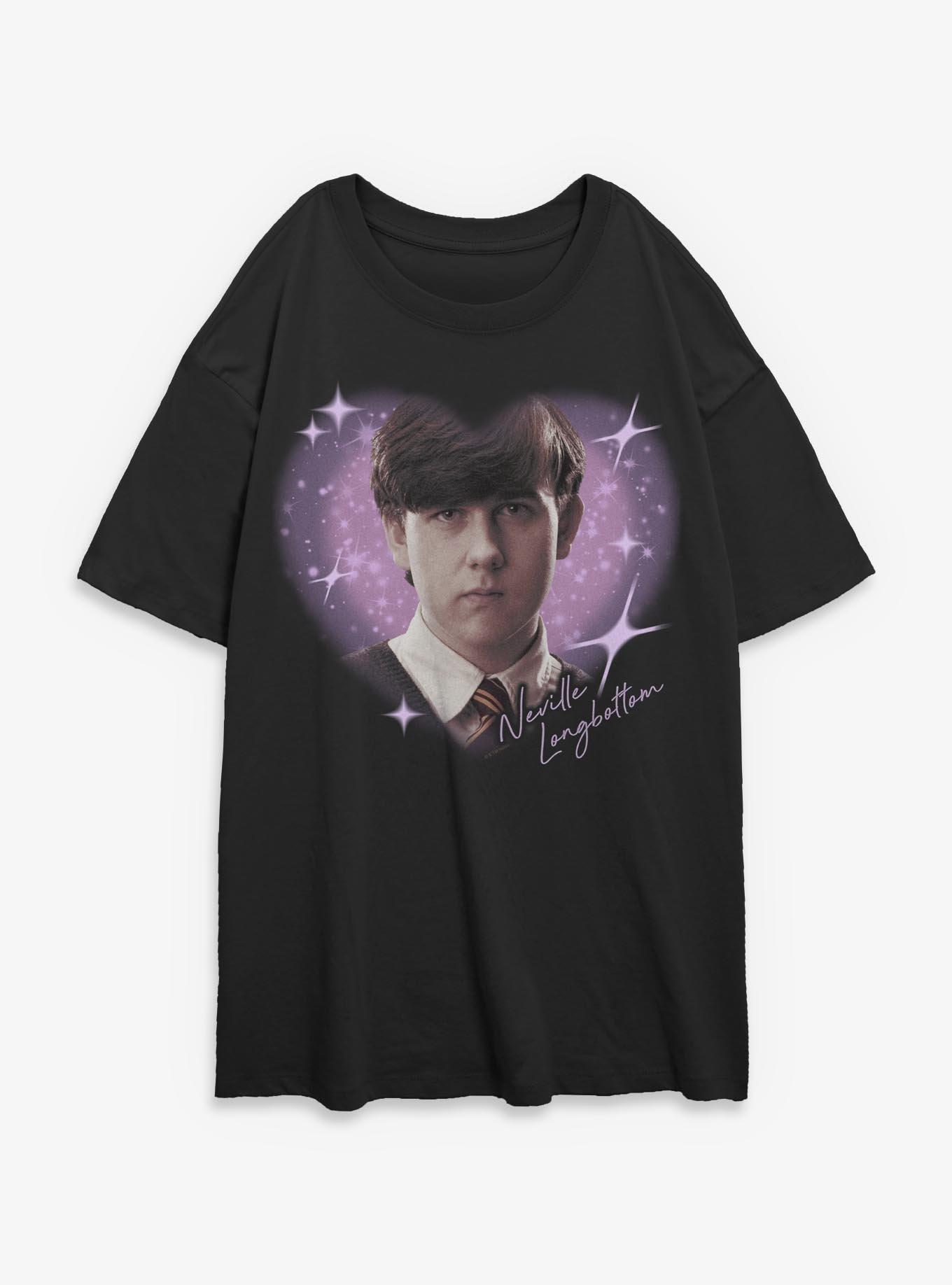 Harry Potter Neville Longbottom Heart  Womens Oversized T-Shirt, , hi-res