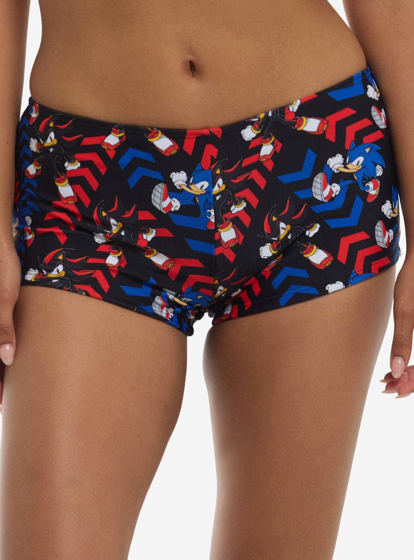 Sonic The Hedgehog Duo Swim Bottoms, , hi-res