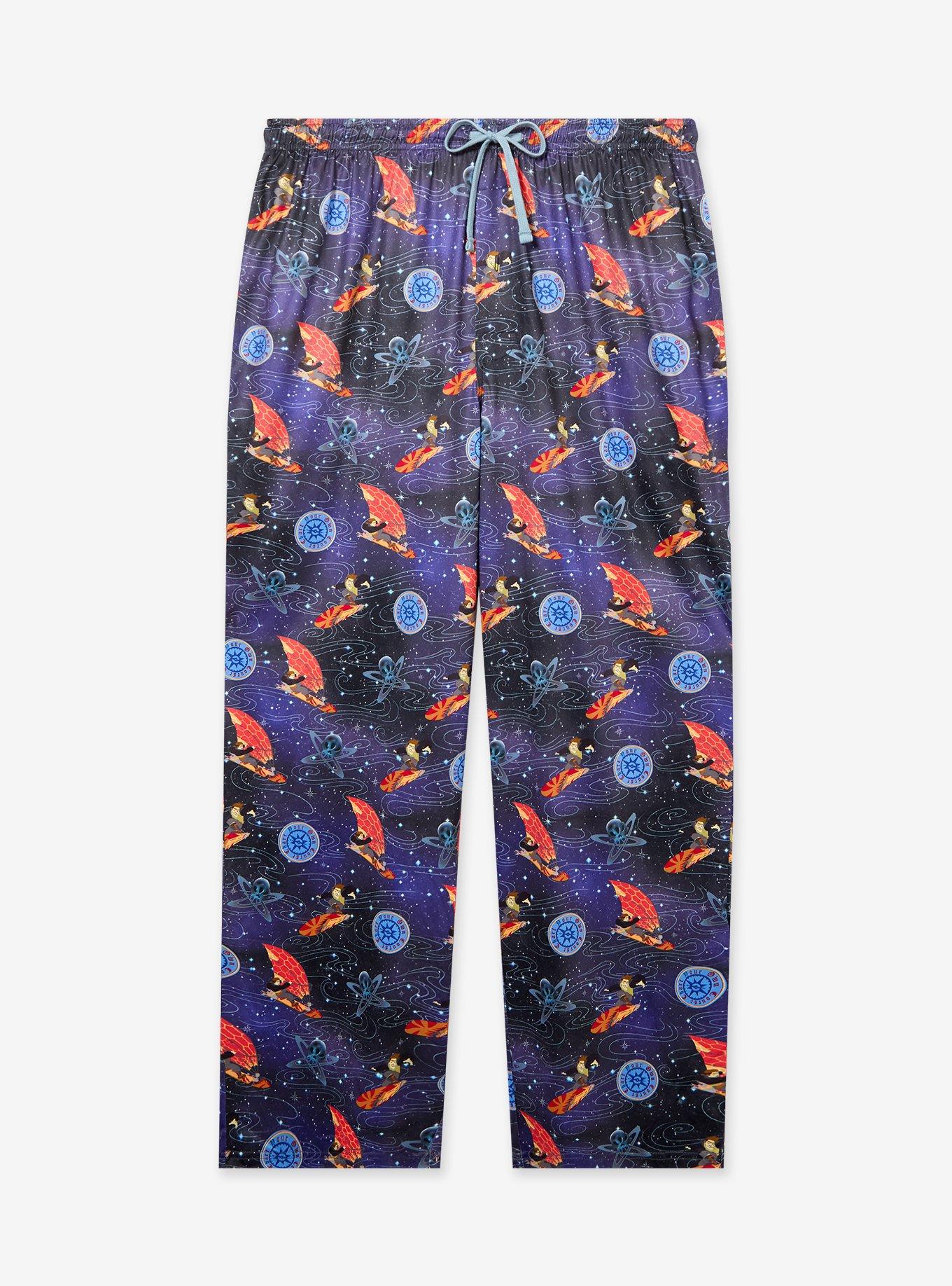 Disney Treasure Planet Solar Surfing Allover Print Sleep Pants &mdash; BoxLunch Exclusive, , hi-res