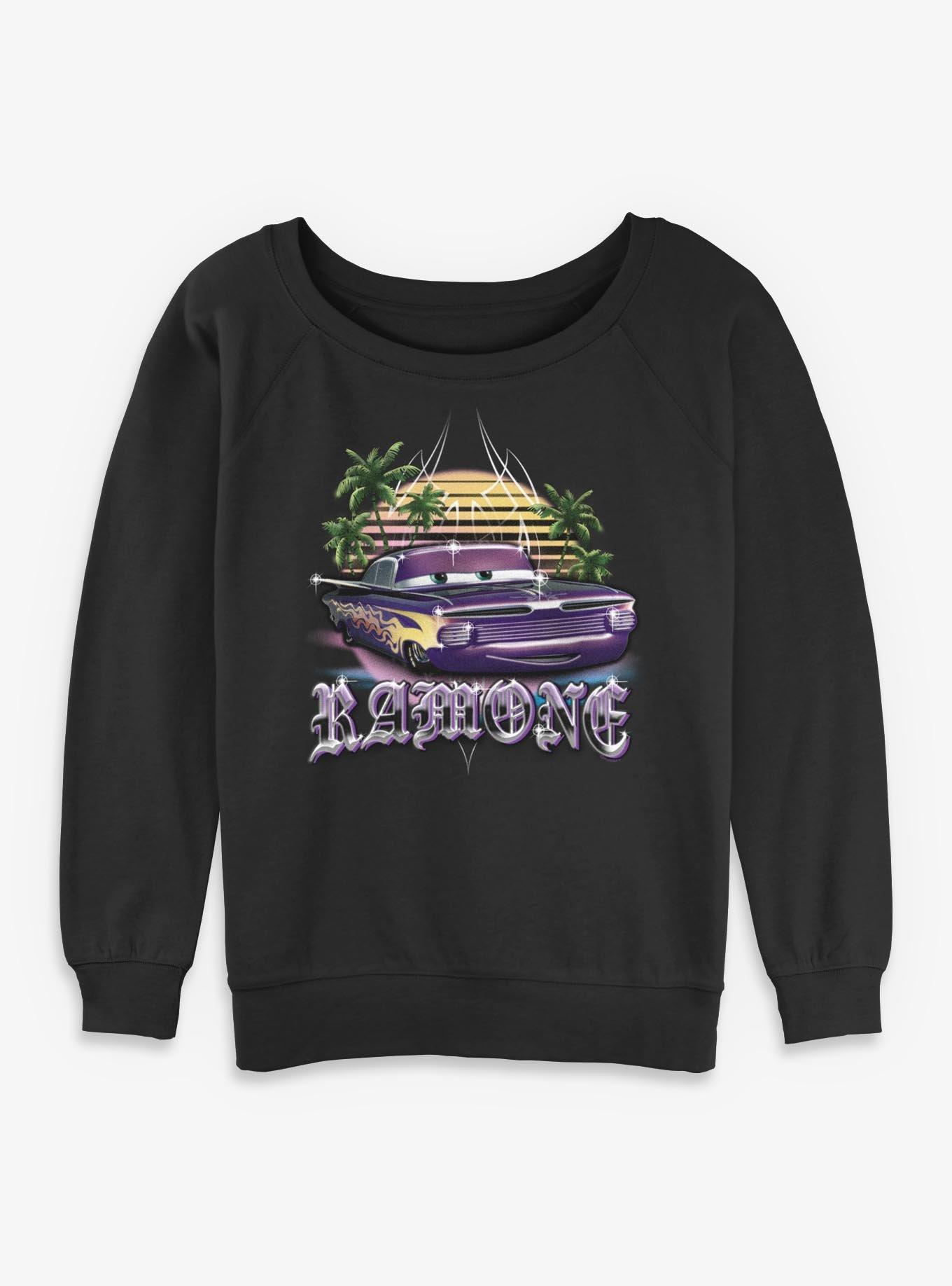 Disney Pixar Cars Ramone Airbrush Womens Slouchy Sweatshirt, , hi-res