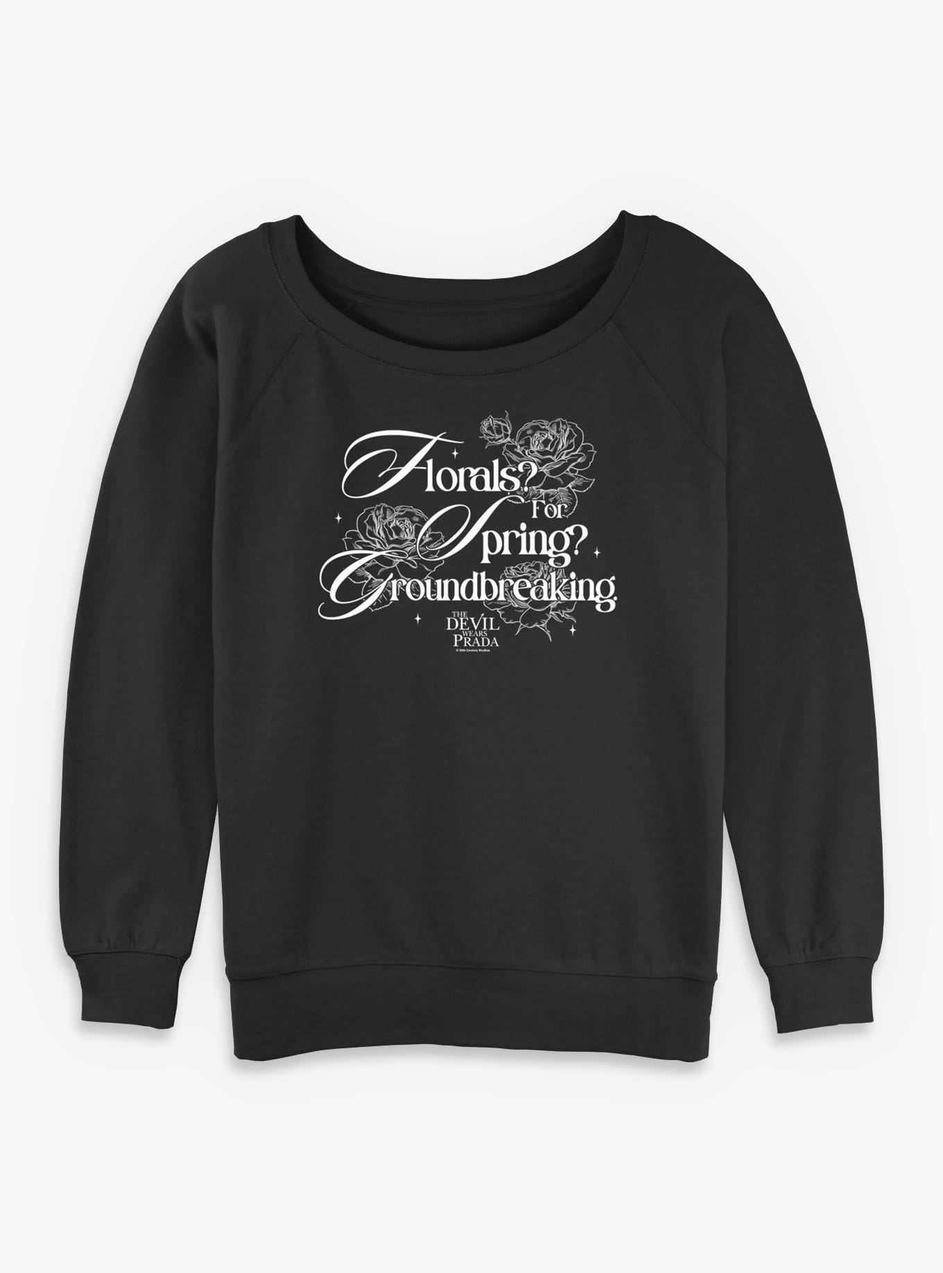The Devil Wears Prada Groundbreaking Womens Slouchy Sweatshirt, , hi-res