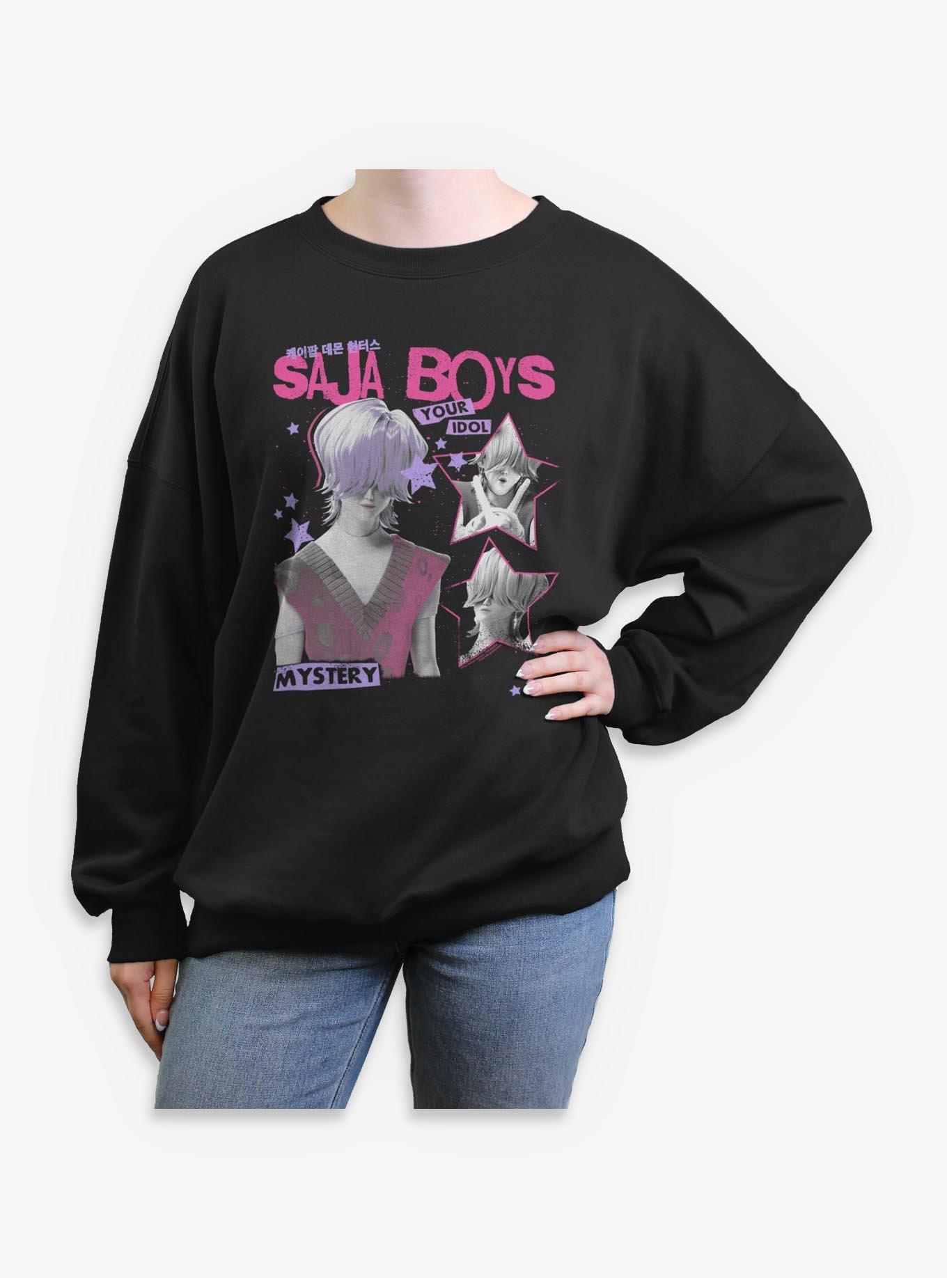 KPop Demon Hunters Saja Boys Mystery Your Idol Womens Oversized Sweatshirt, , hi-res